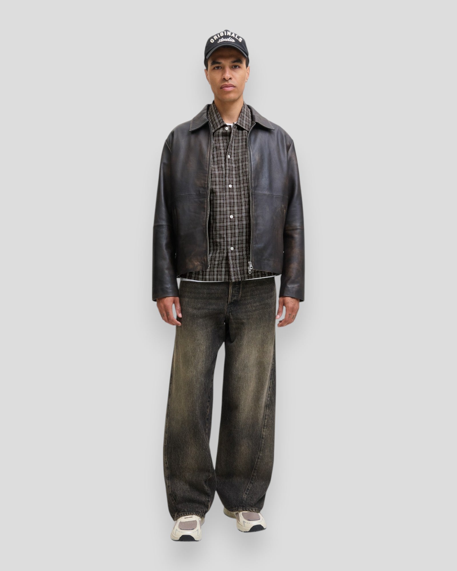 Austin Clean Check Shirt LS - Chocolate Truffle Checks