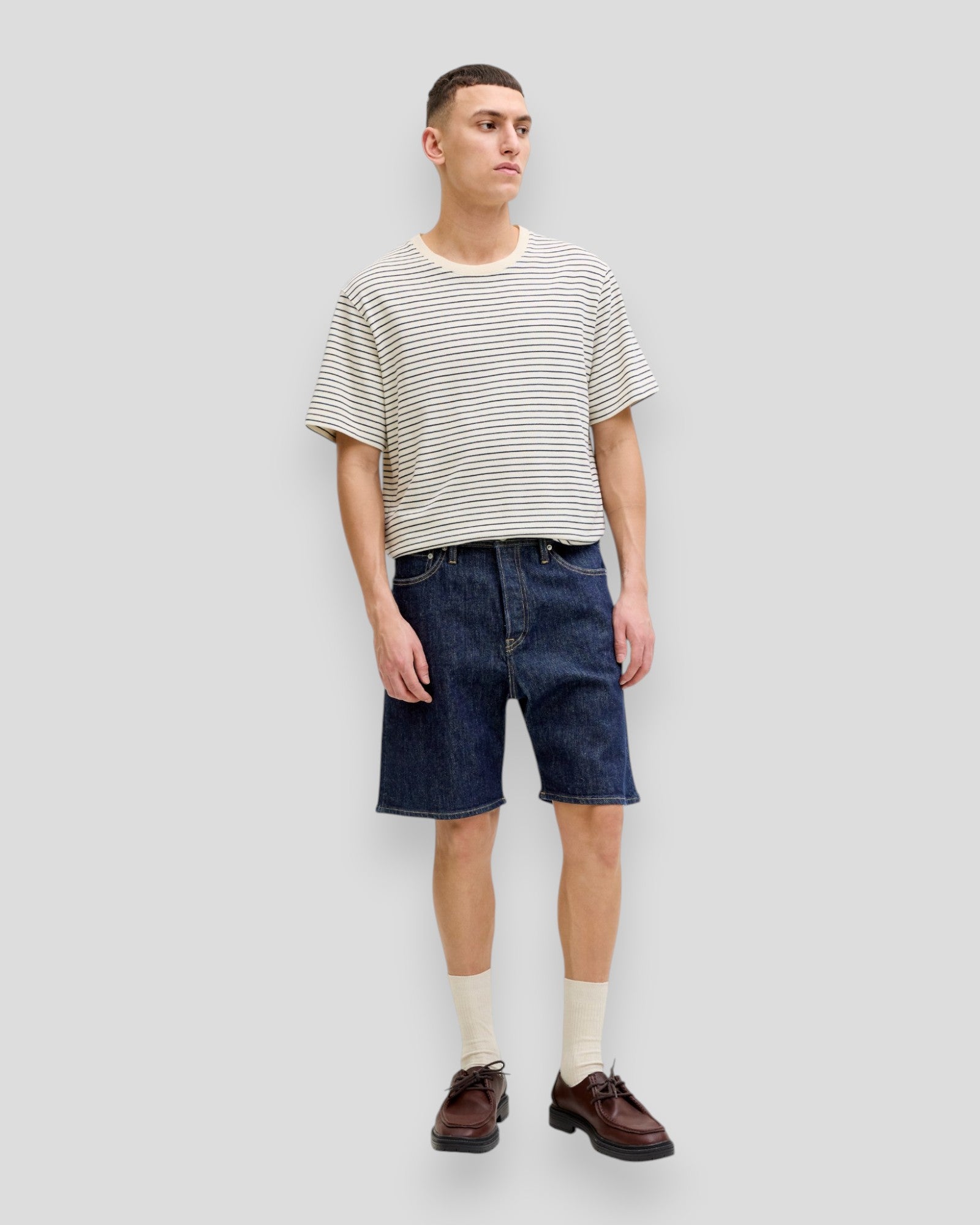 Tony Original Shorts AM 460 - Blue Denim Rinsed
