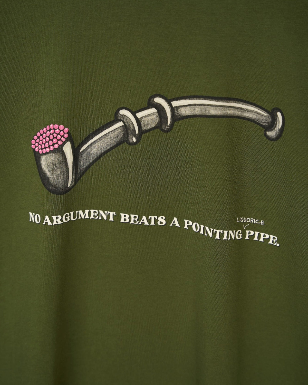 Lakridspibe T-Shirt - Rifle Green