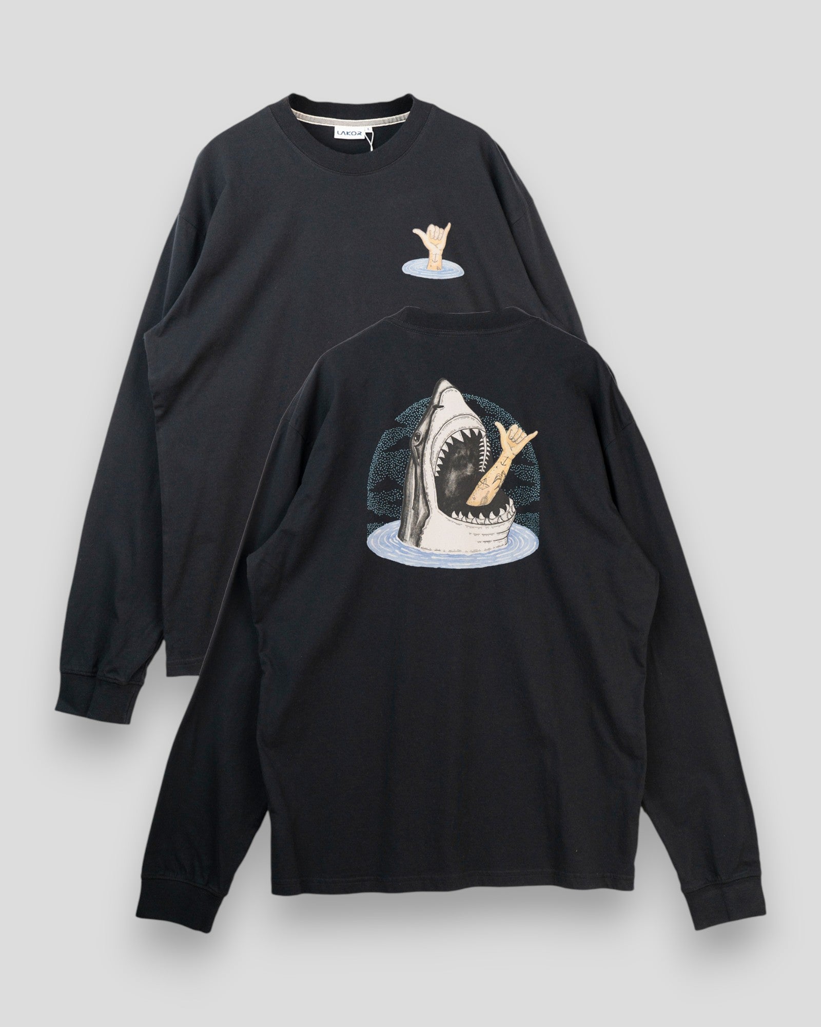 Back Attack Boxfit LS Tee - Moonless Night