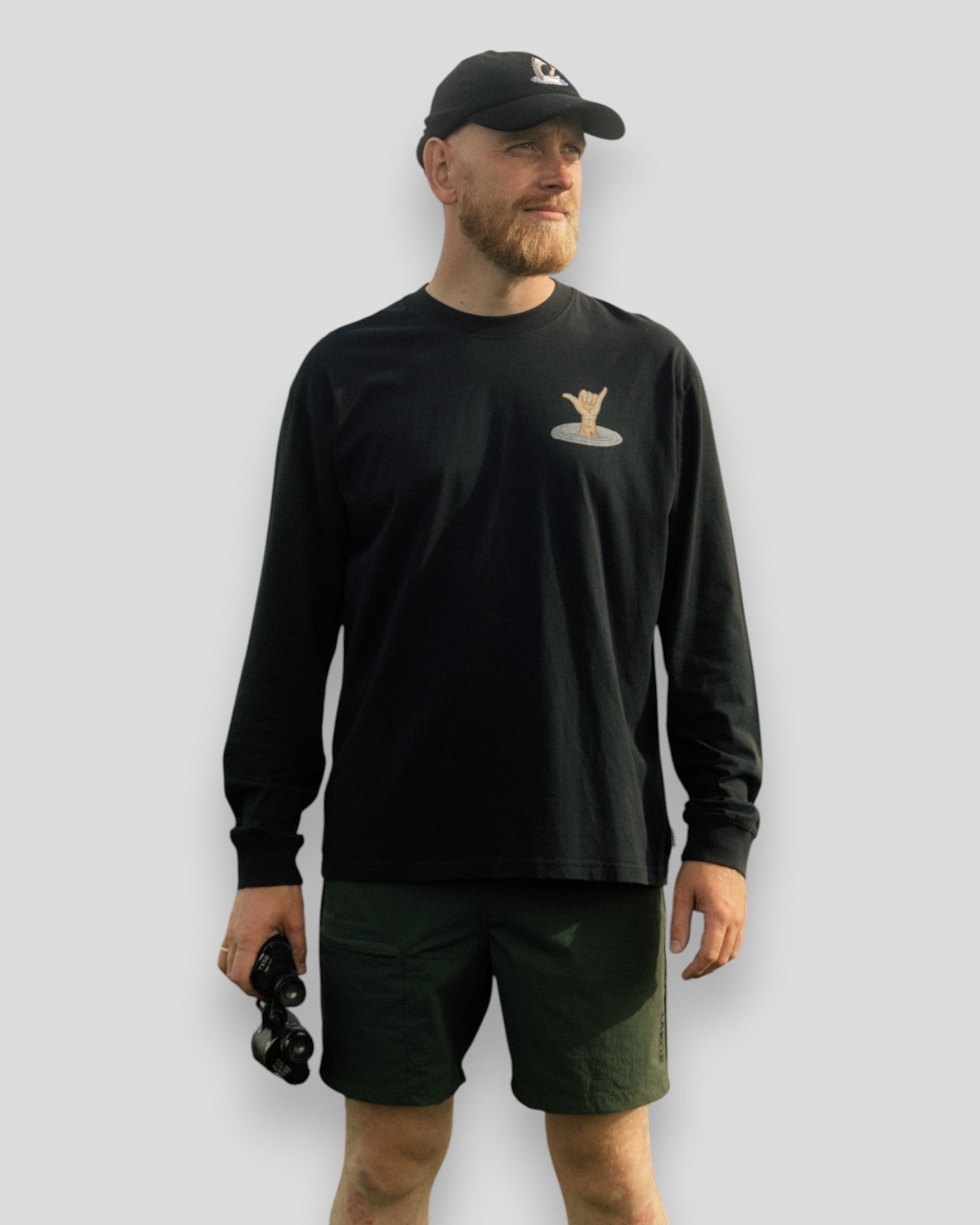 Back Attack Boxfit LS Tee - Moonless Night