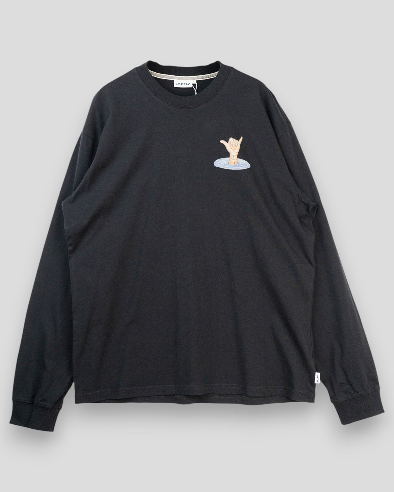 Back Attack Boxfit LS Tee - Moonless Night