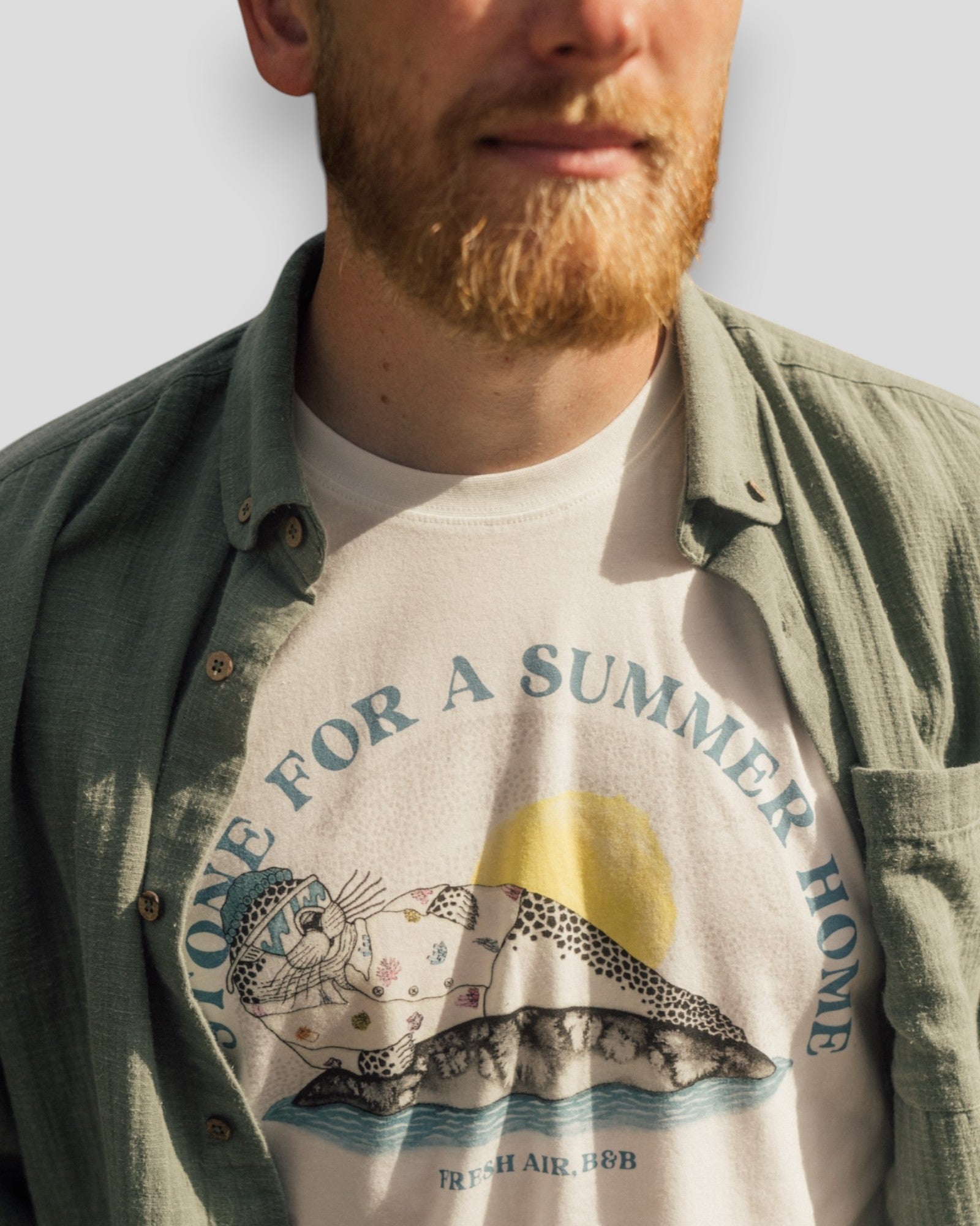 Vacation Stone Tee - Star White