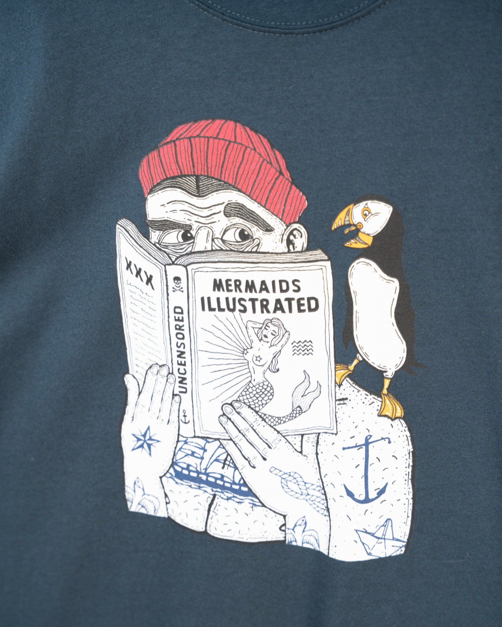 Uncensored Tee - Blueberry