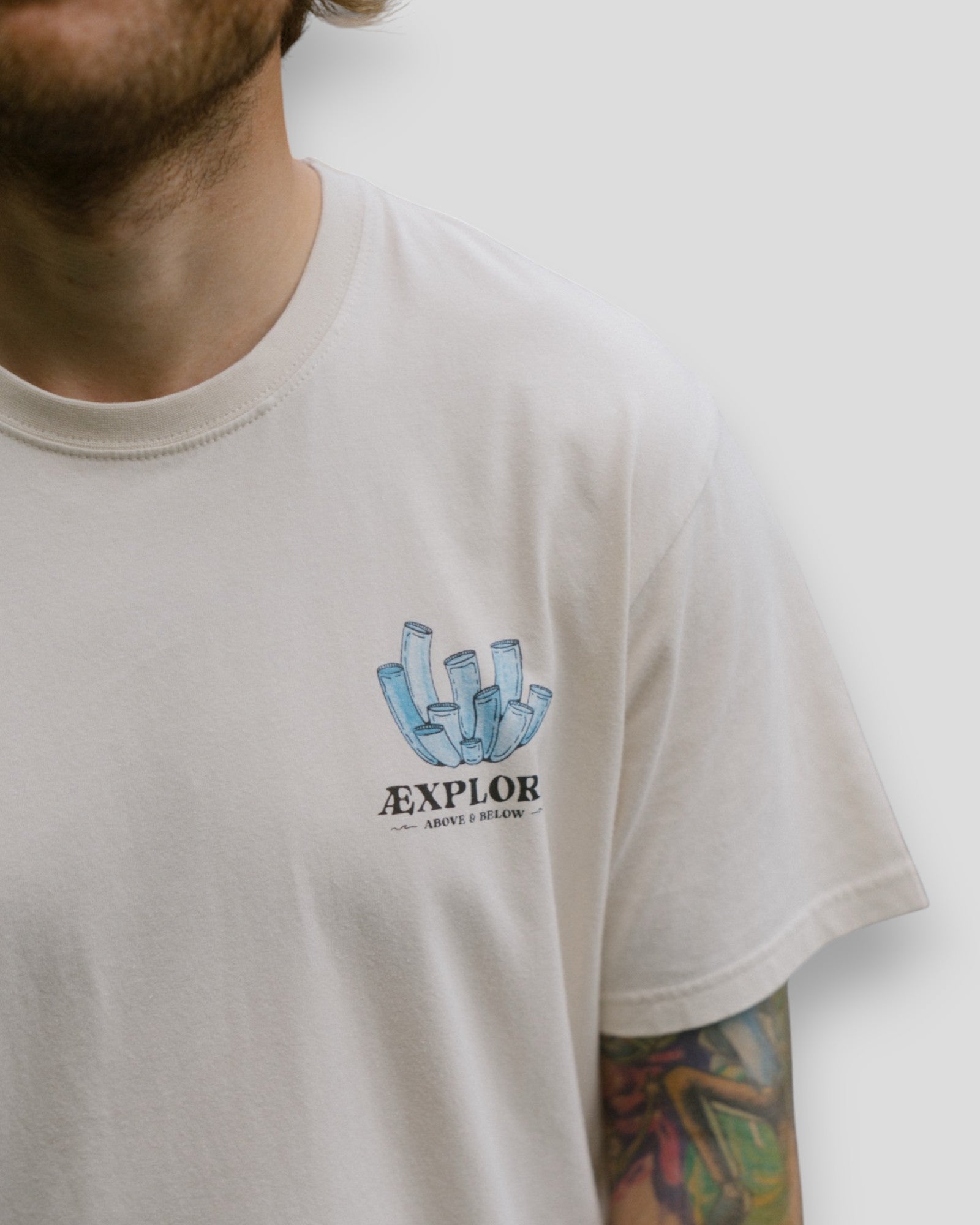 Underwater Garden Tee - Rainy Day