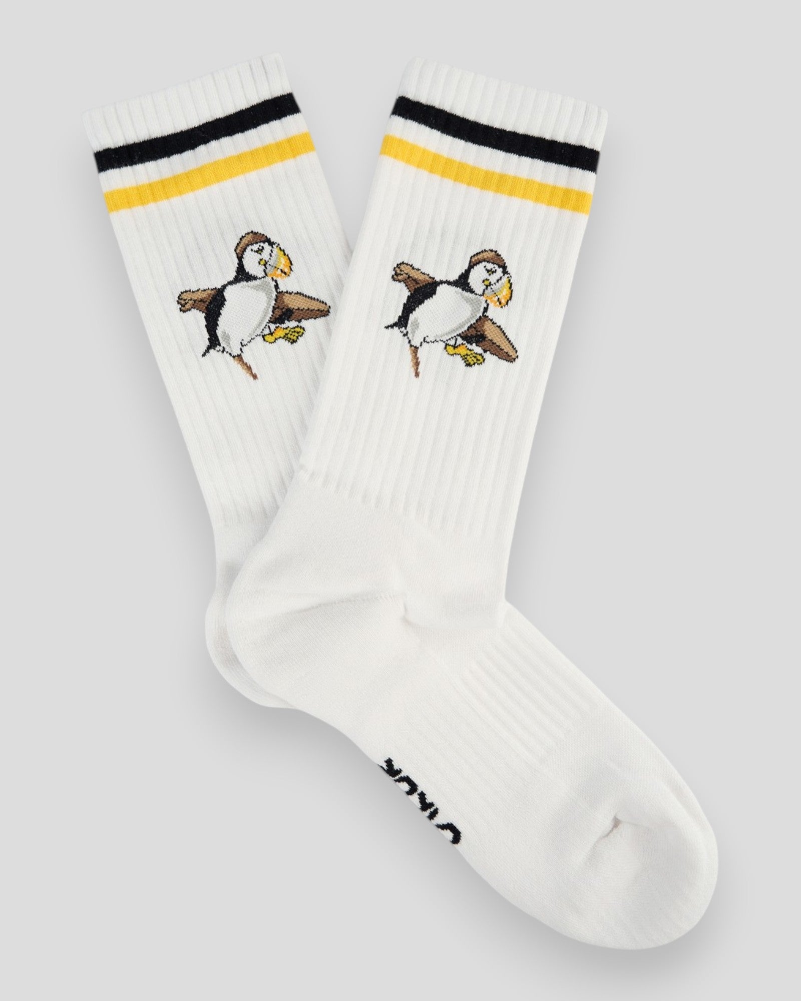 Sea Parrot Surf Socks - White