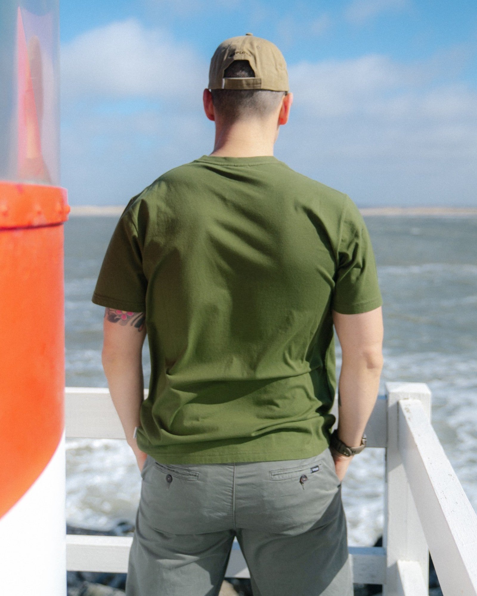 Sea Parrot Surf T-shirt - Riffle Green
