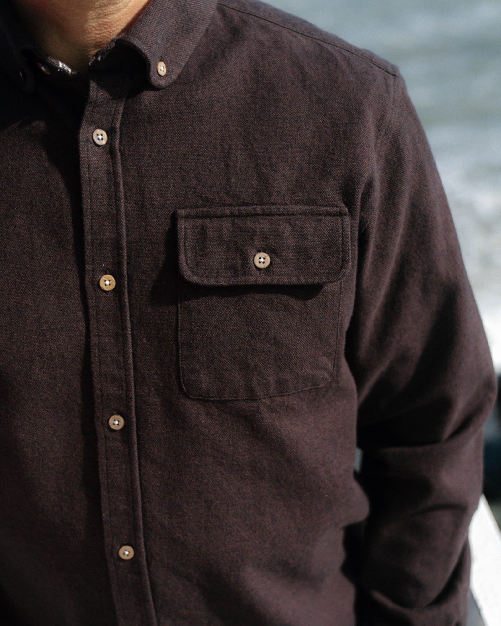 Moss Shirt - Chicory Coffee