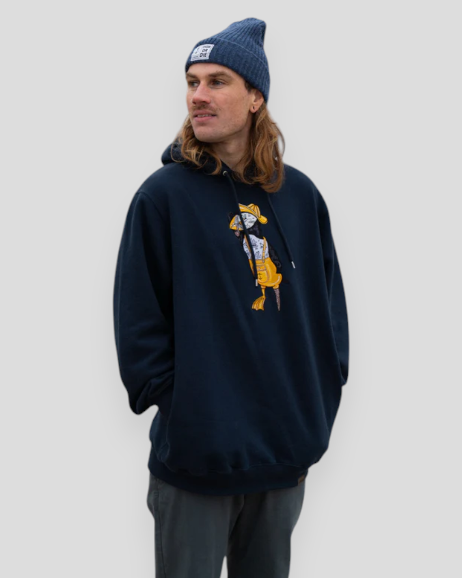 Seaparrot Seaman Hoodie - Blueberry
