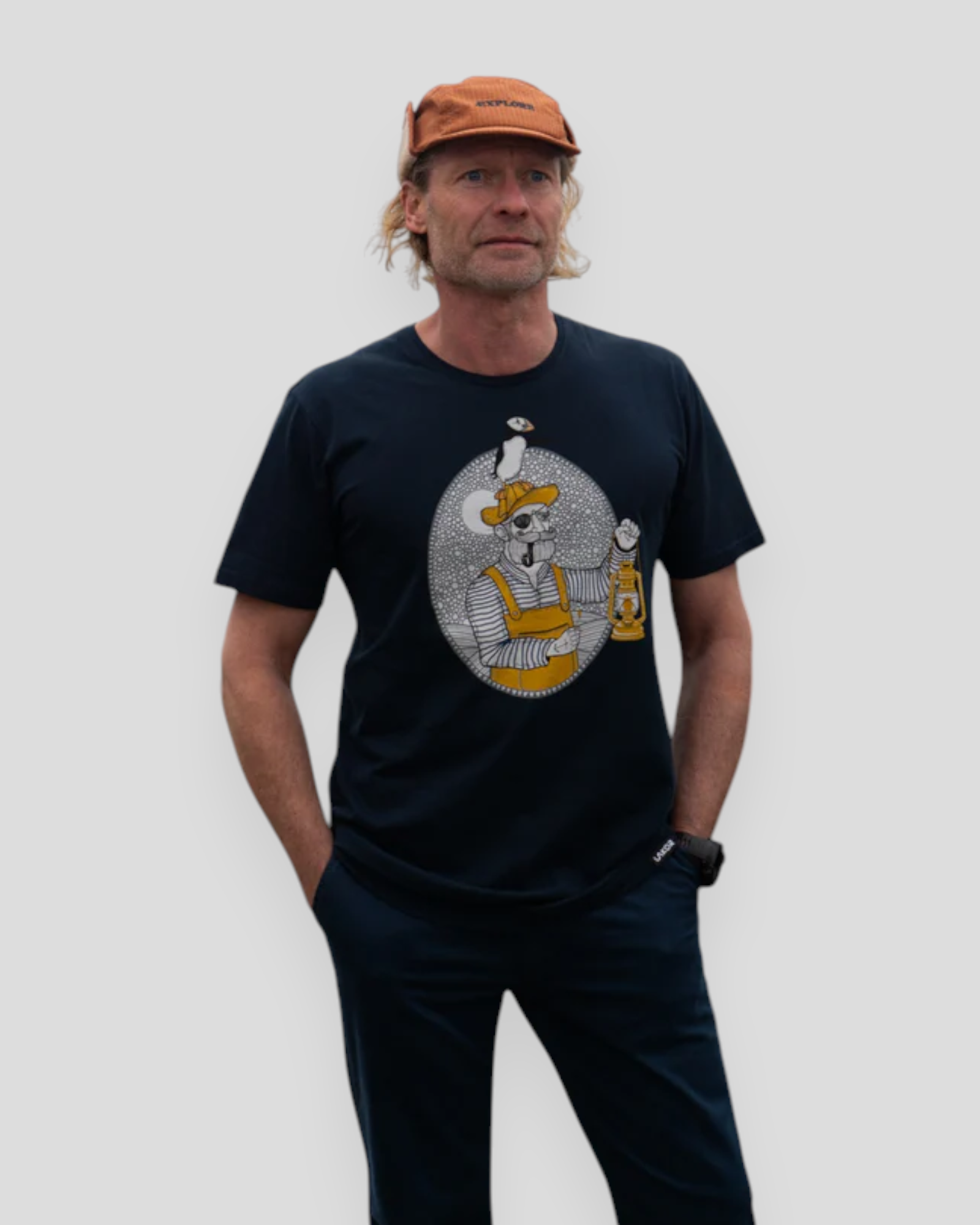 Light The Way T-Shirt - Blueberry
