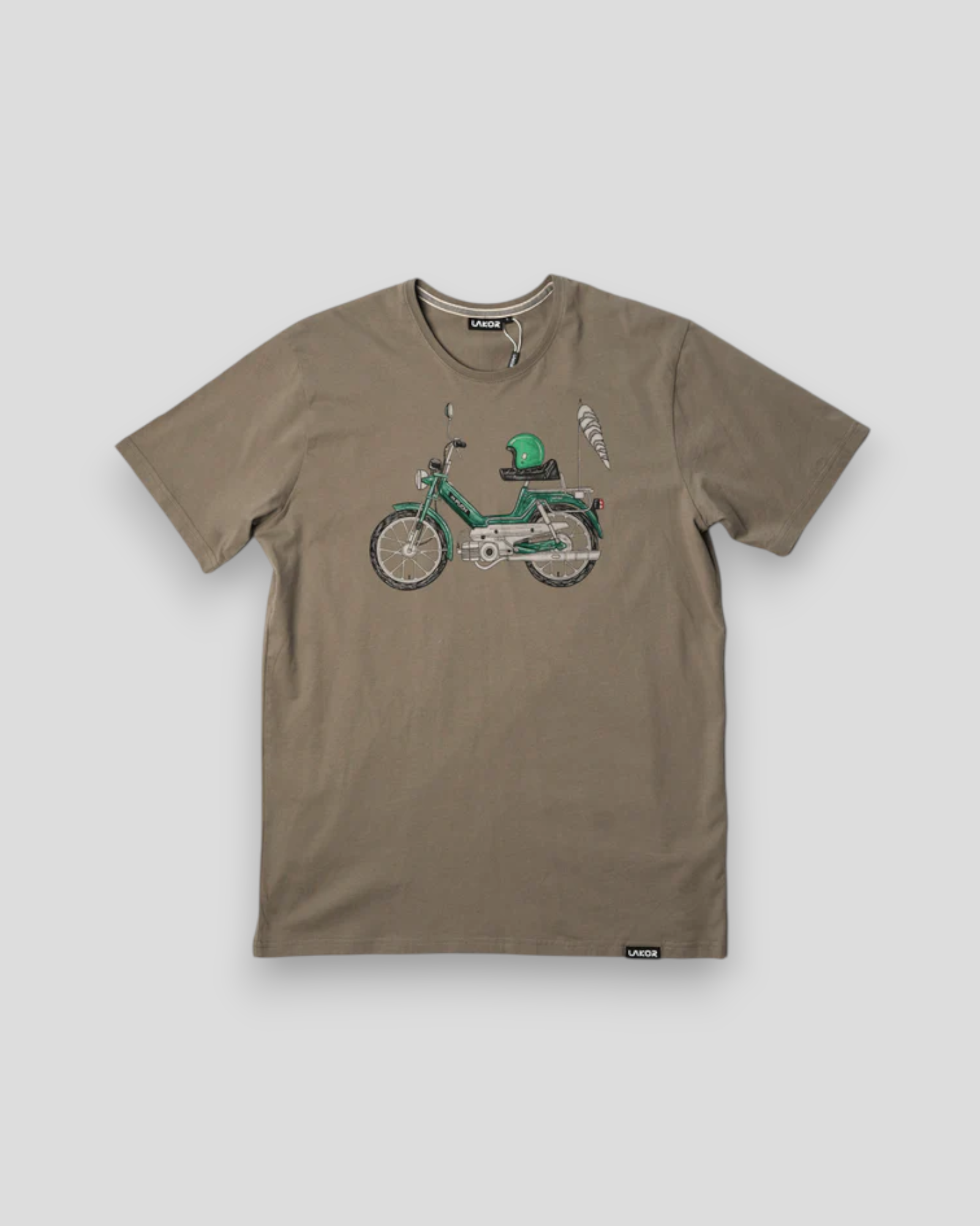 Forest Maxi T-shirt Fallen Rock - Brun Lakor Soulwear Puch T-shirt til Mænd. Her set forfra.