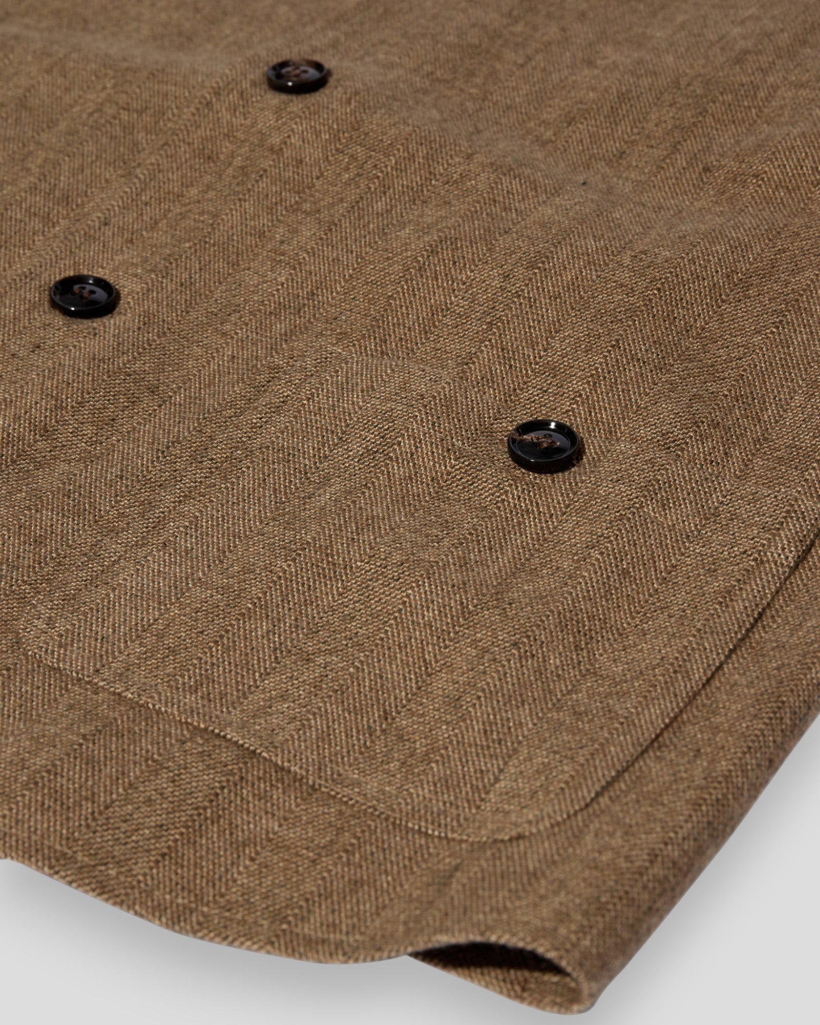 Conor Herringbone Waistcoat - Ermine
