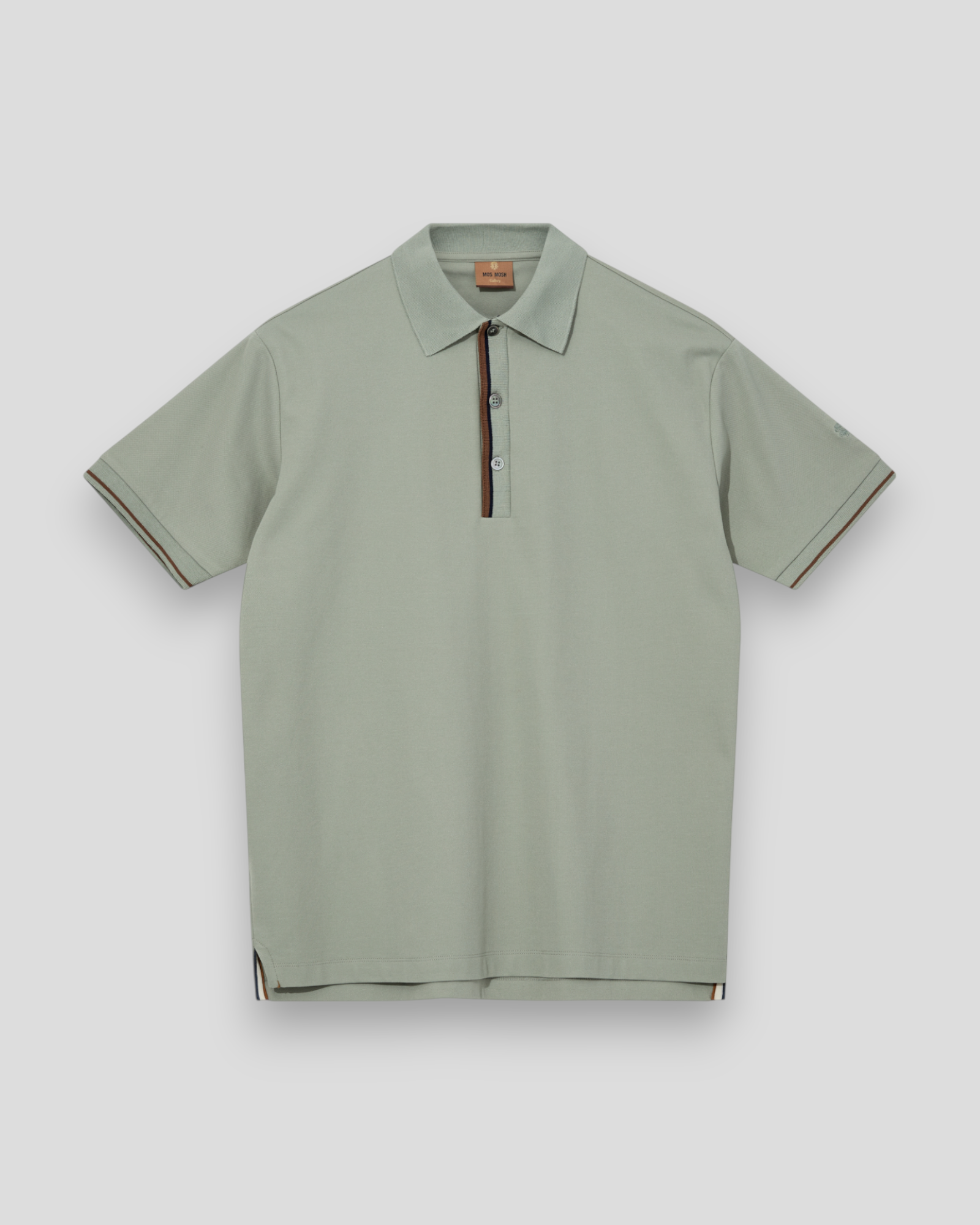 Harvey Polo SS Tee - Menthol Green
