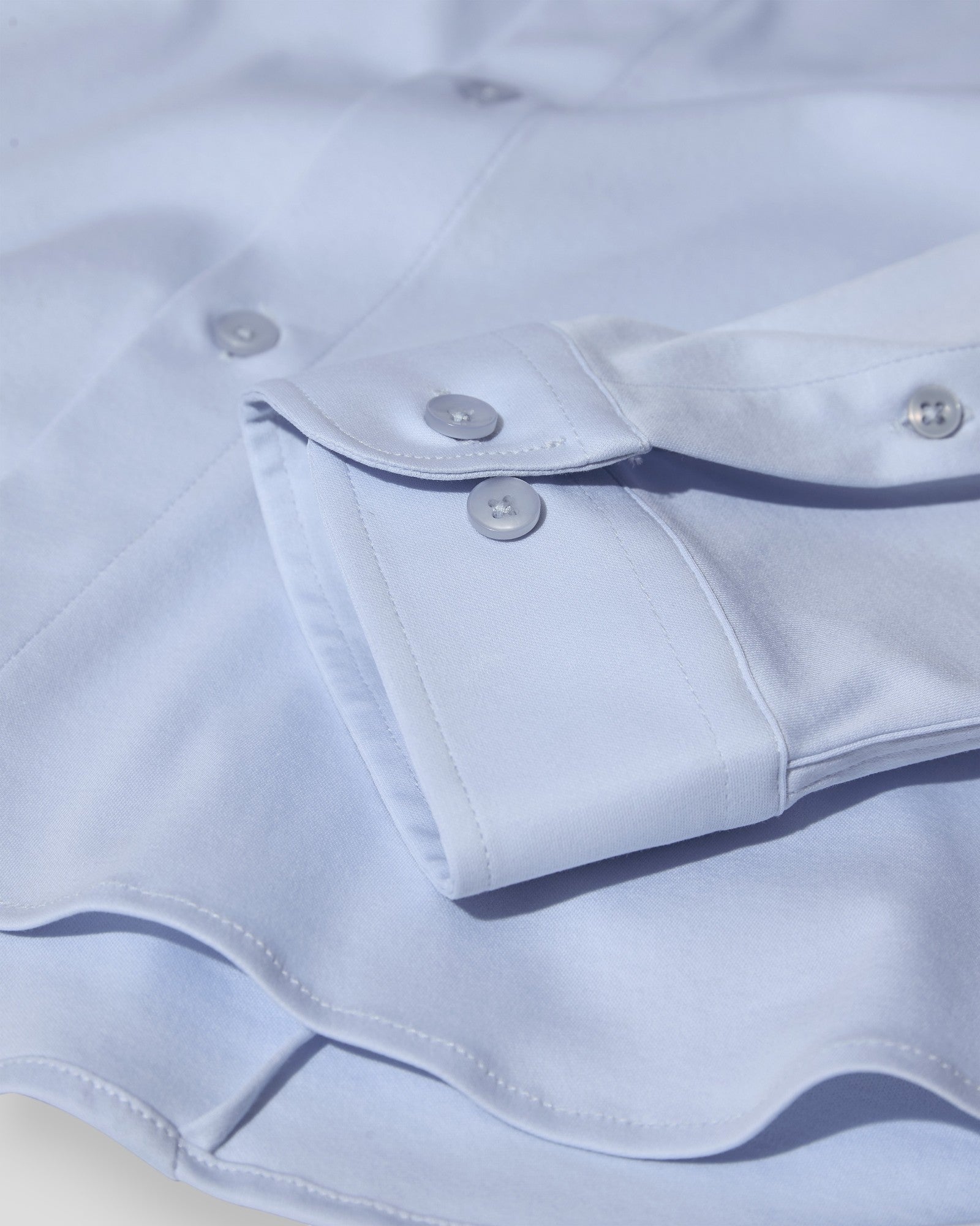 Marco Crunch Jersey Shirt - Light Blue