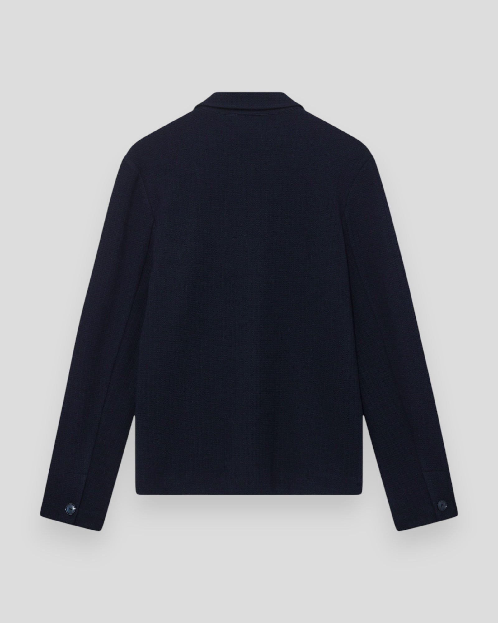Austin Knit Overshirt - Navy