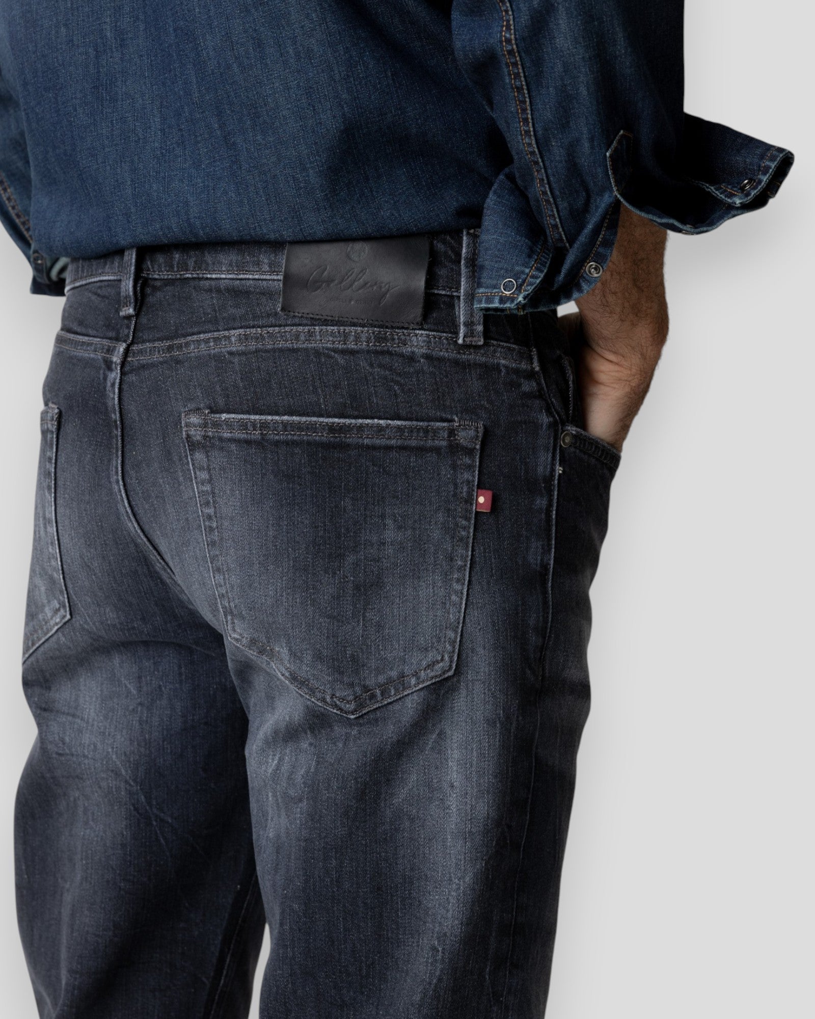 Andrew Trento Jeans - Dark Grey Denim