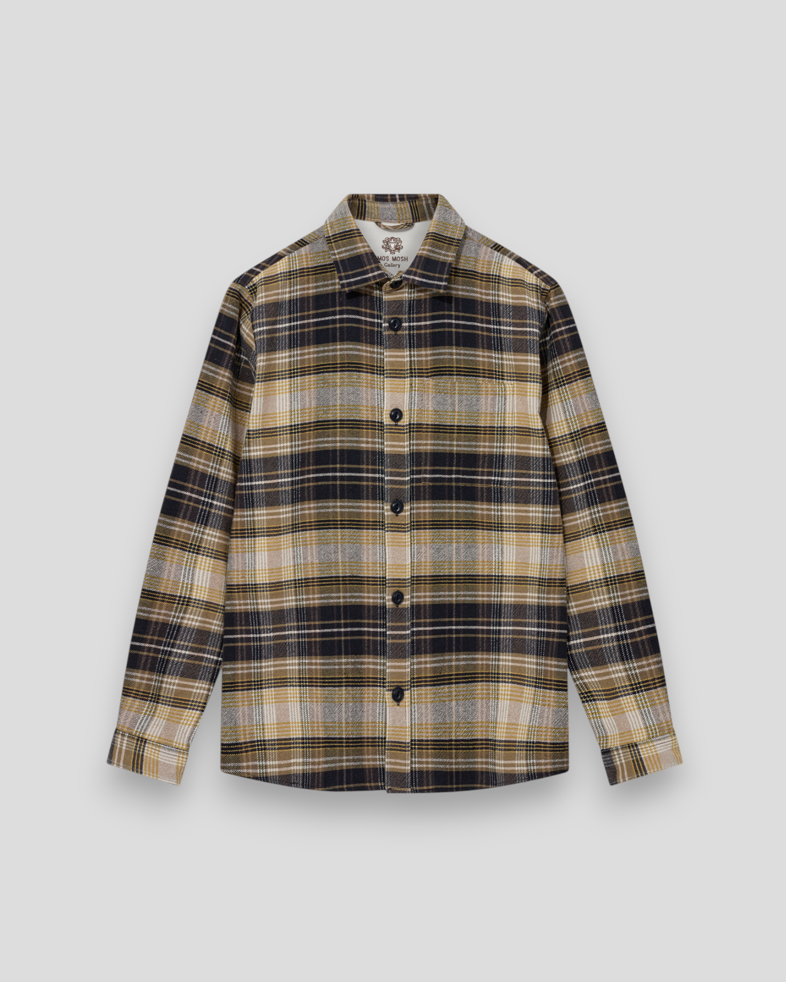 David Lavato Overshirt - Sage Green Check