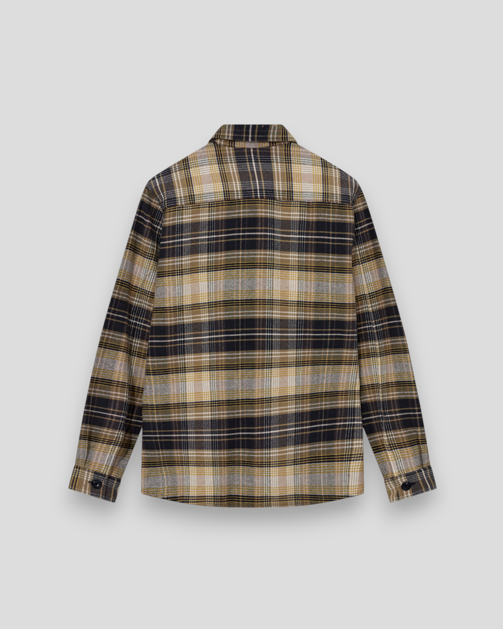 David Lavato Overshirt - Sage Green Check