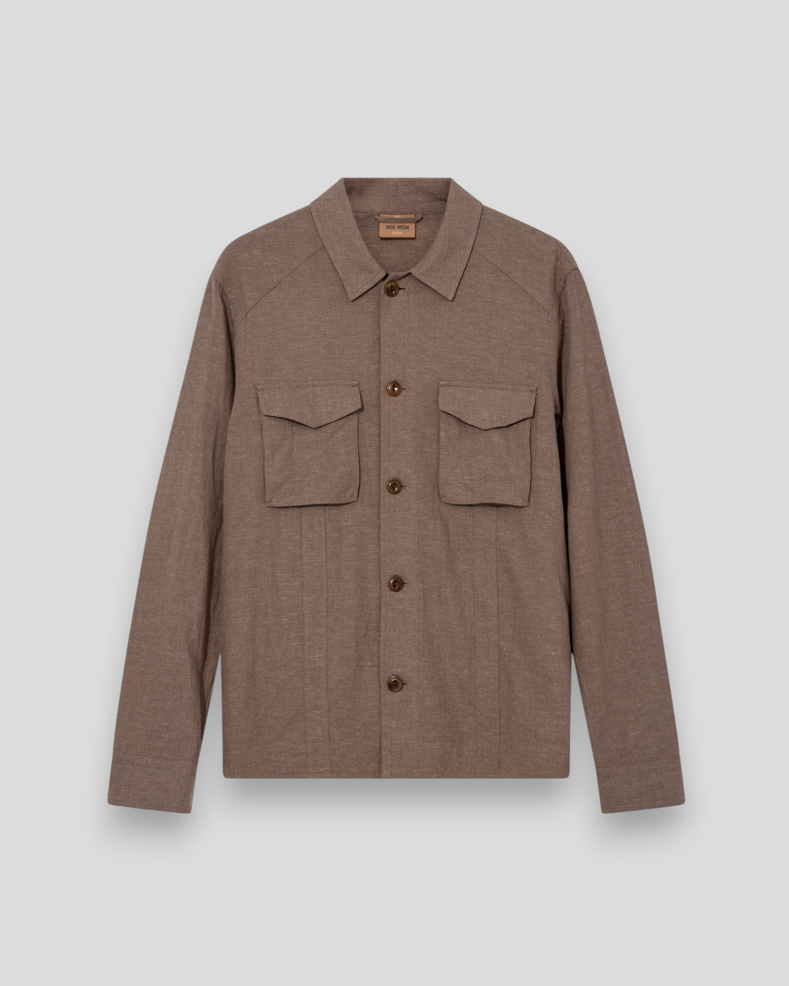 Milo Plage Overshirt - Chocolate Chip Melange