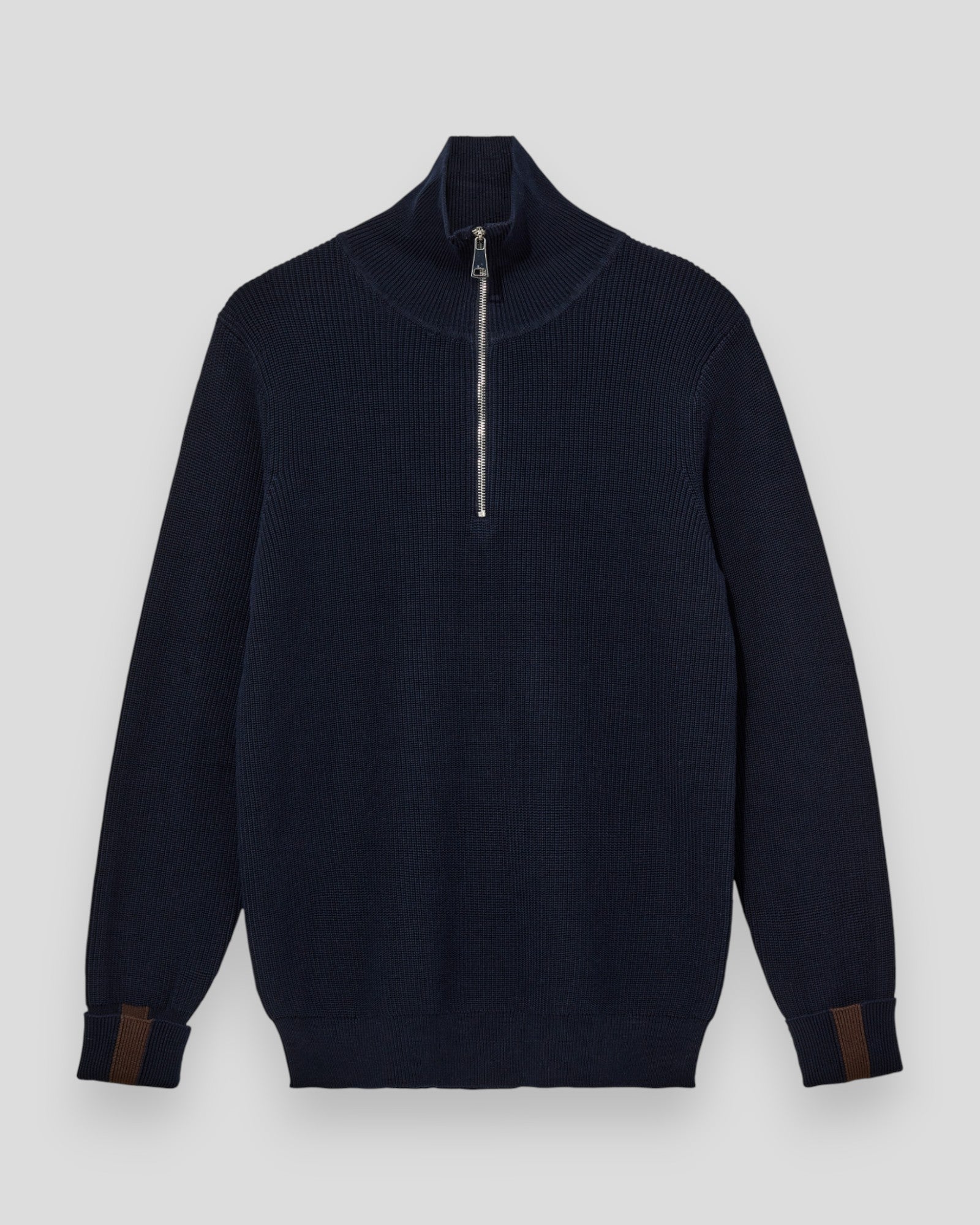 Porter Quarter-Zip Knit - Navy