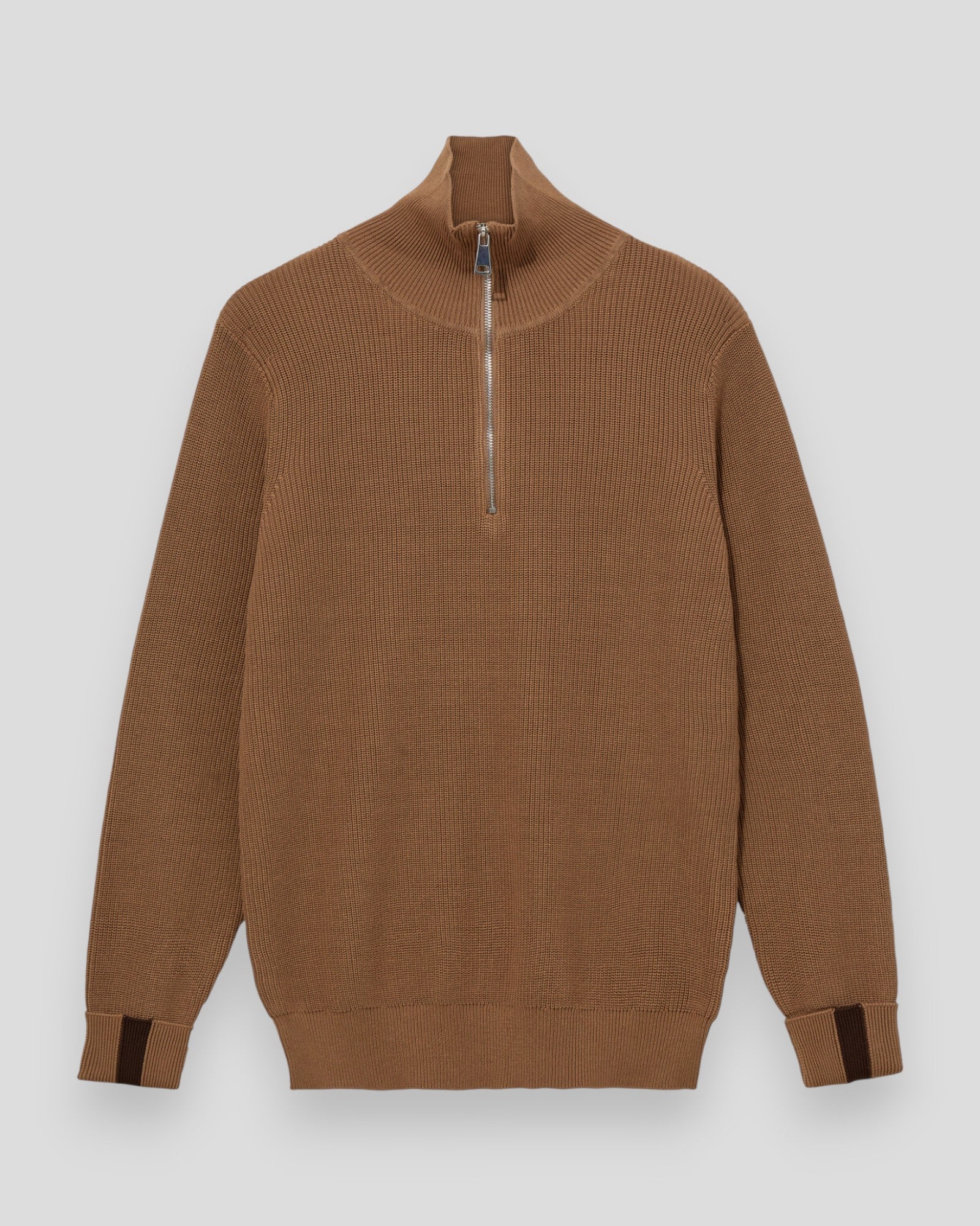 Porter Quarter-Zip Knit - Toasted Coconut