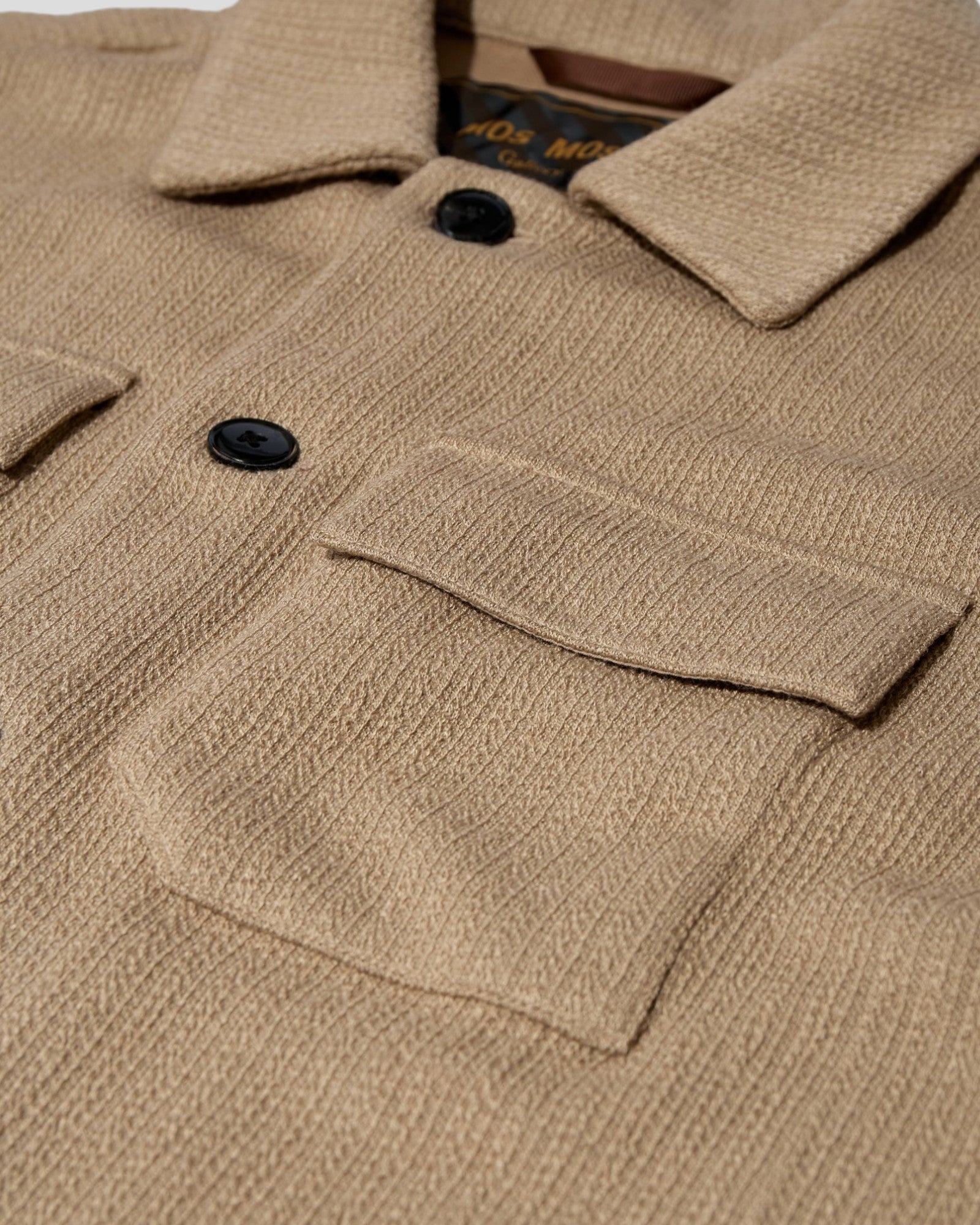 Austin Knit Overshirt - Dune