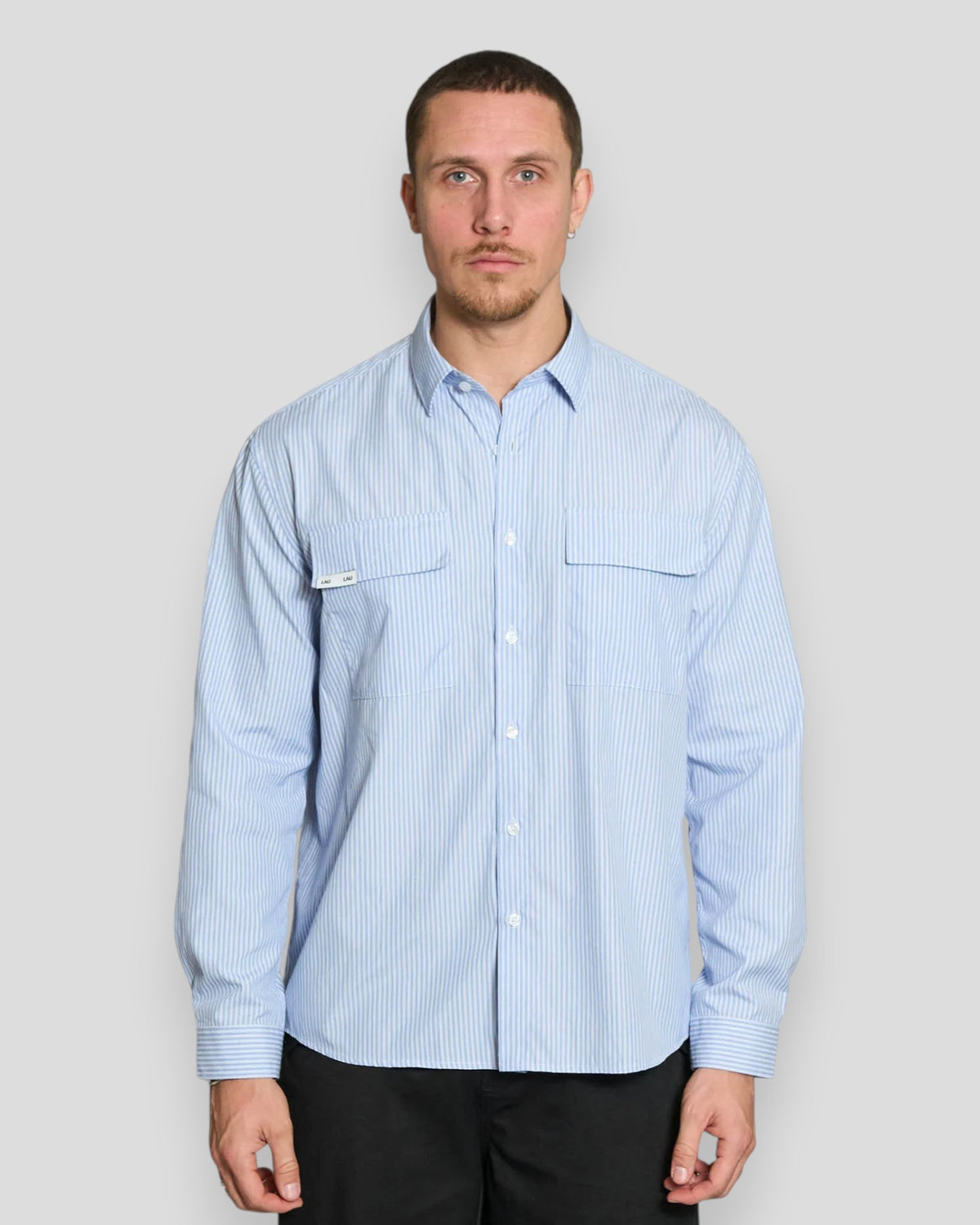 Multi Stripe Shirt - Blue/Navy/White
