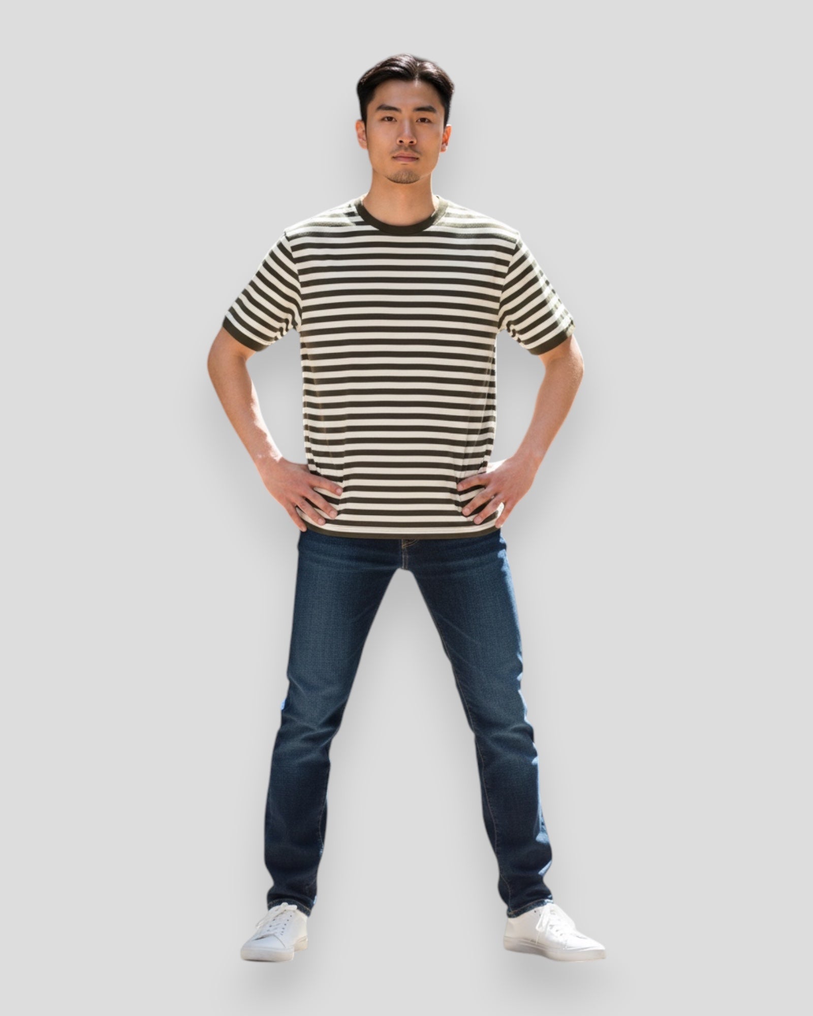 Fine Jersey Midi Thor Tee INS - Vanilla Ice/Beluga