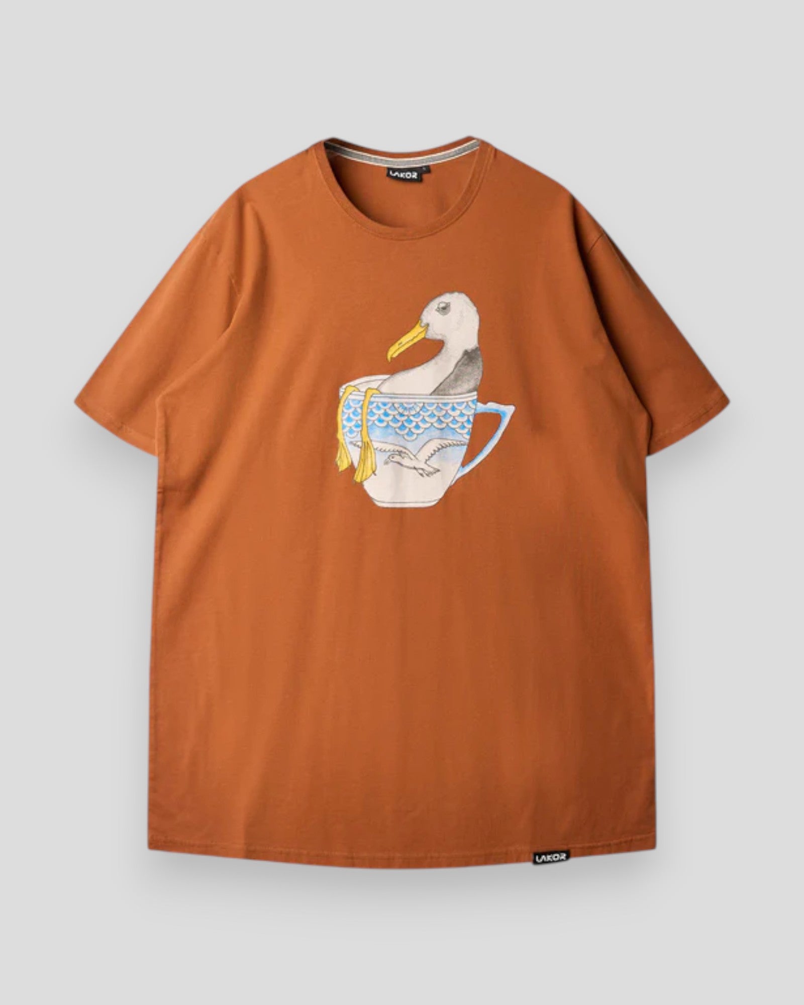 Seagull in a Cup Tee - Mocha Bisque
