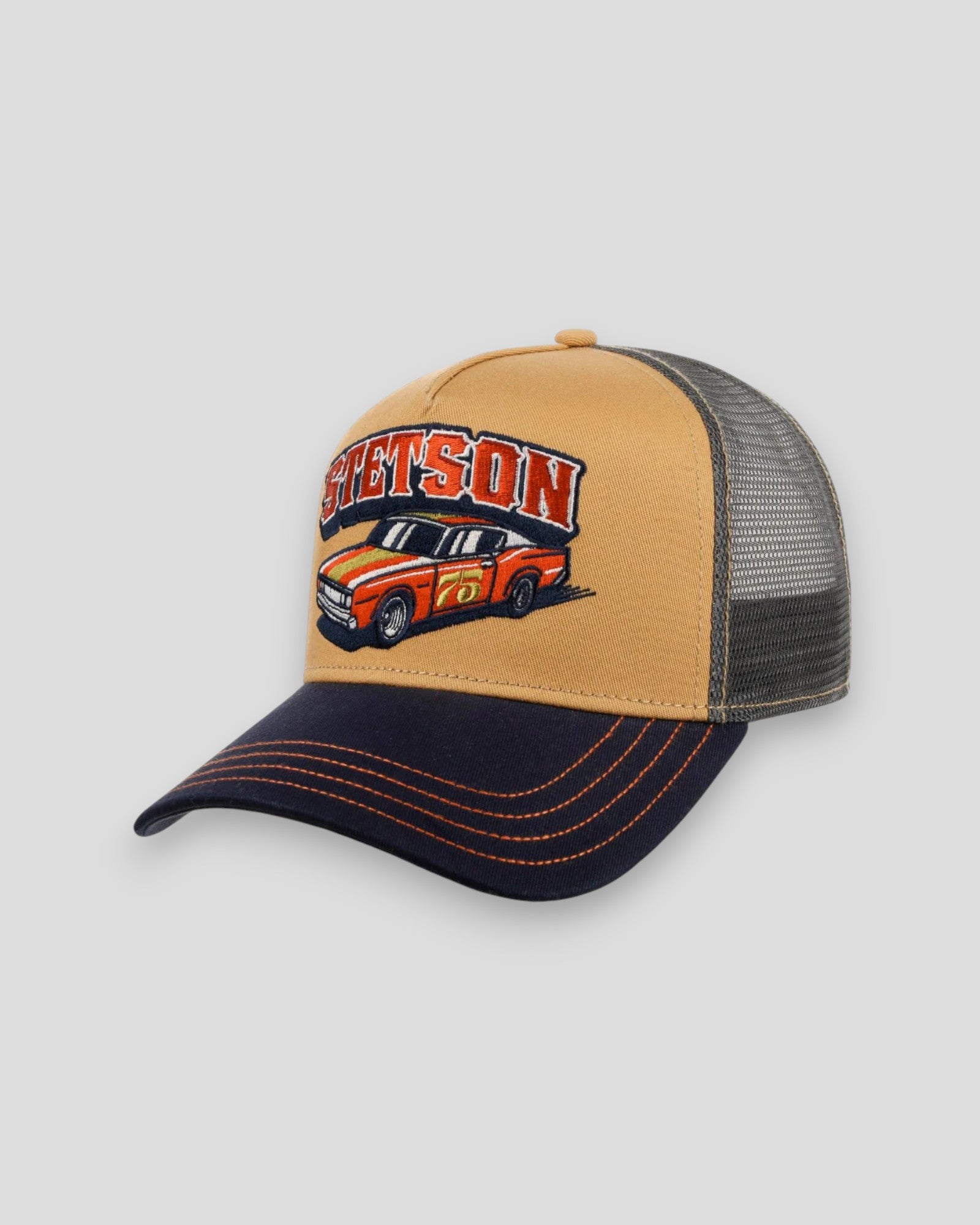 Trucker Cap Indy - Blue/Khaki
