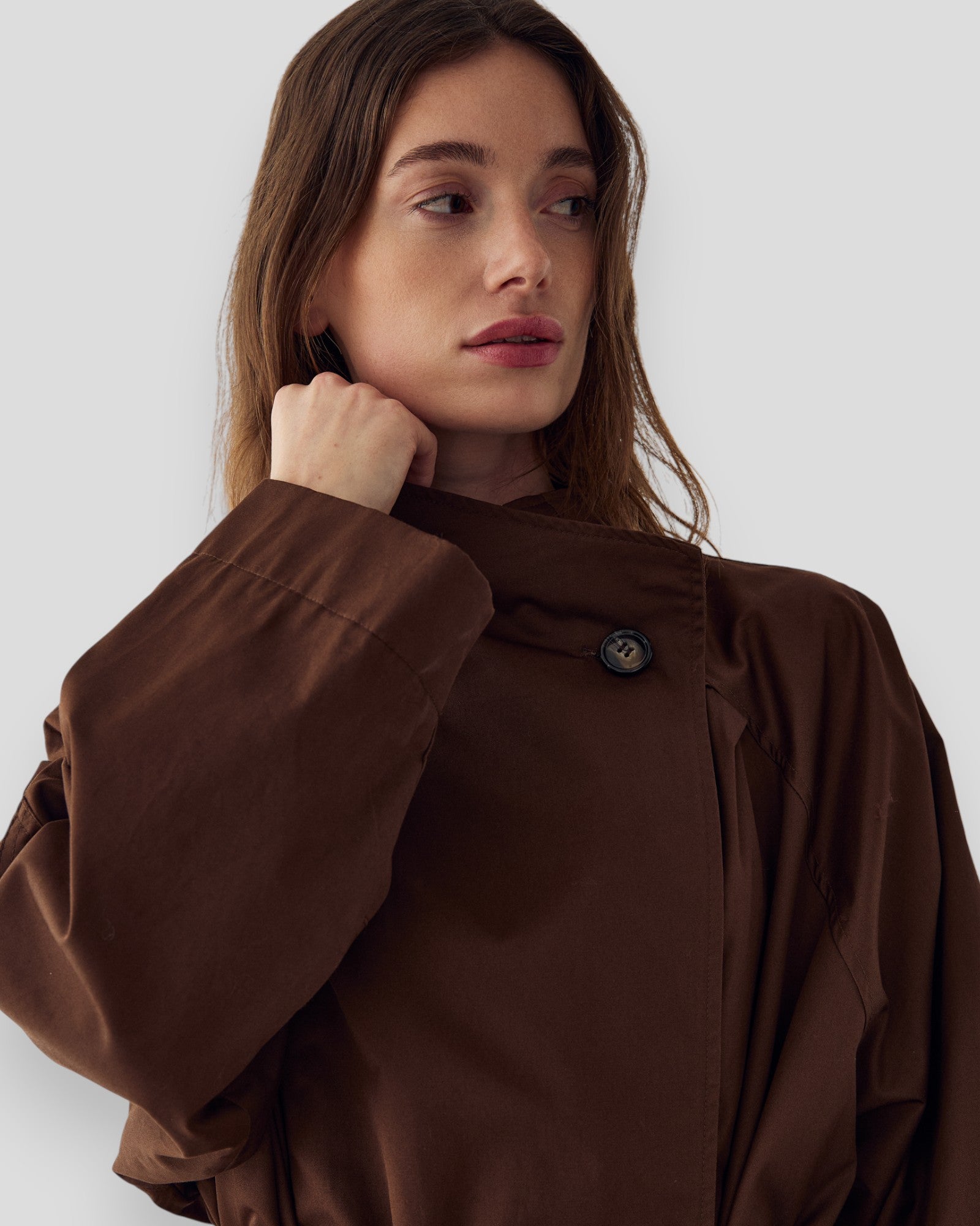 N-Makenzie Coat - Chocolate