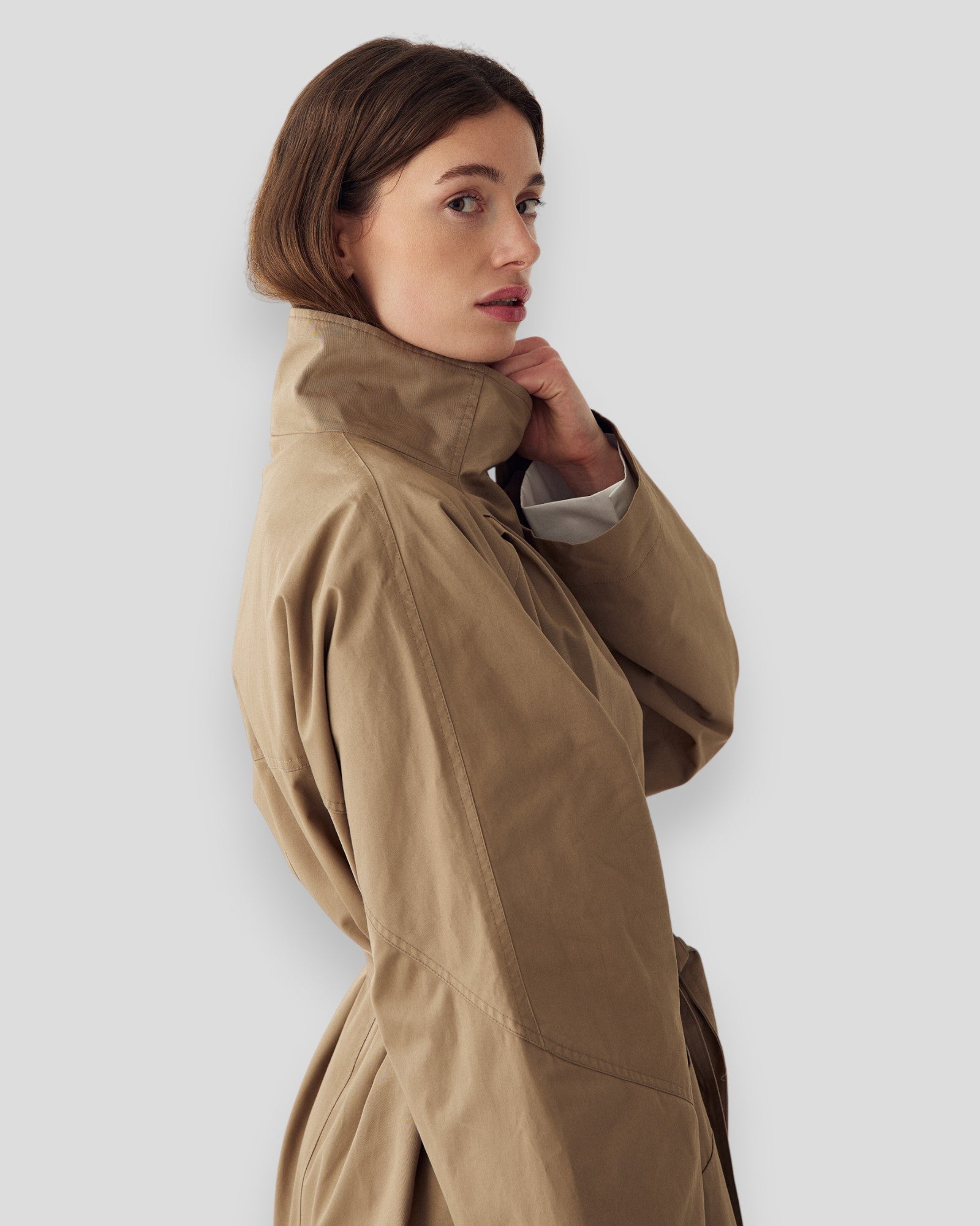 N-Makenzie Coat - Grey Sand
