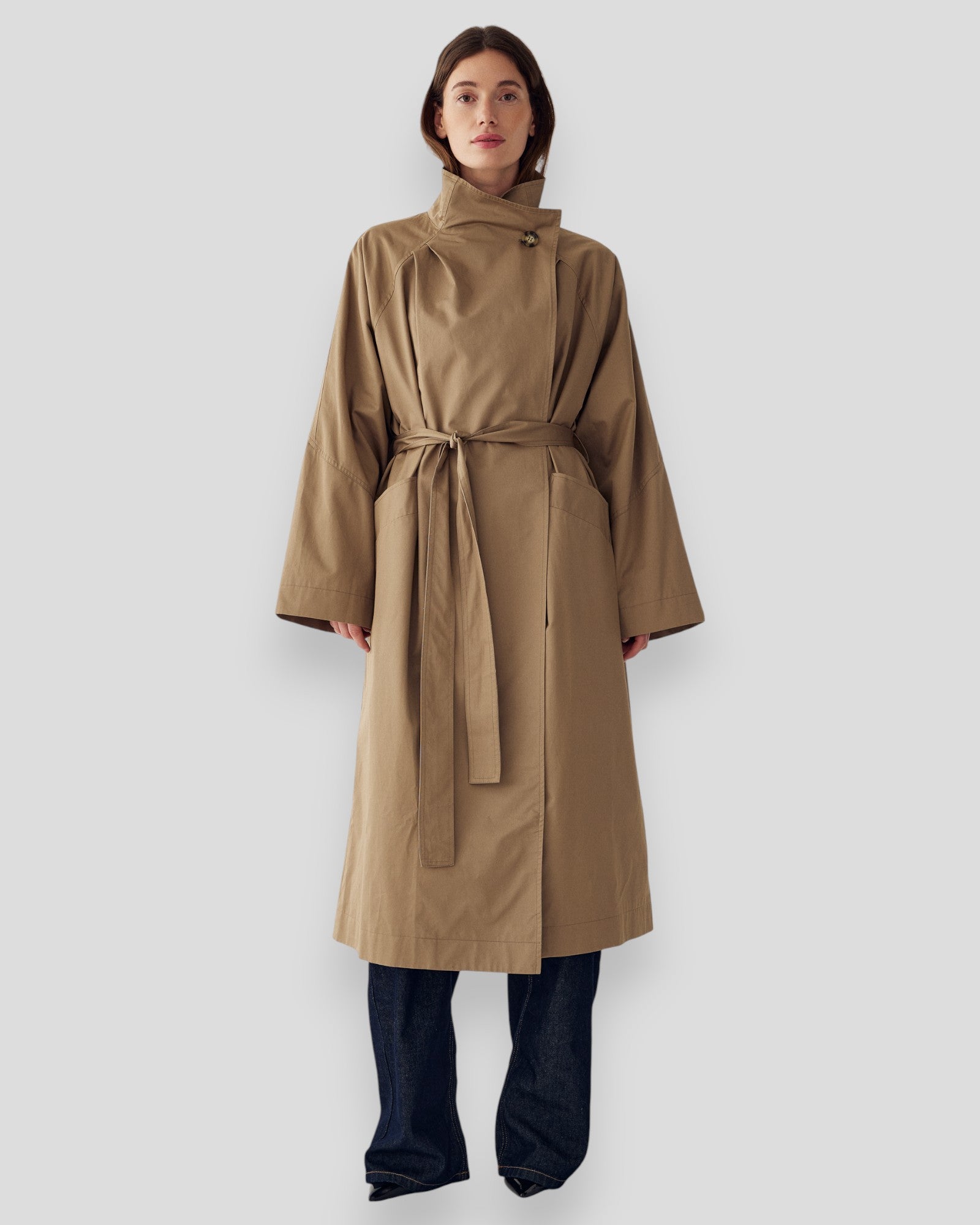 N-Makenzie Coat - Grey Sand