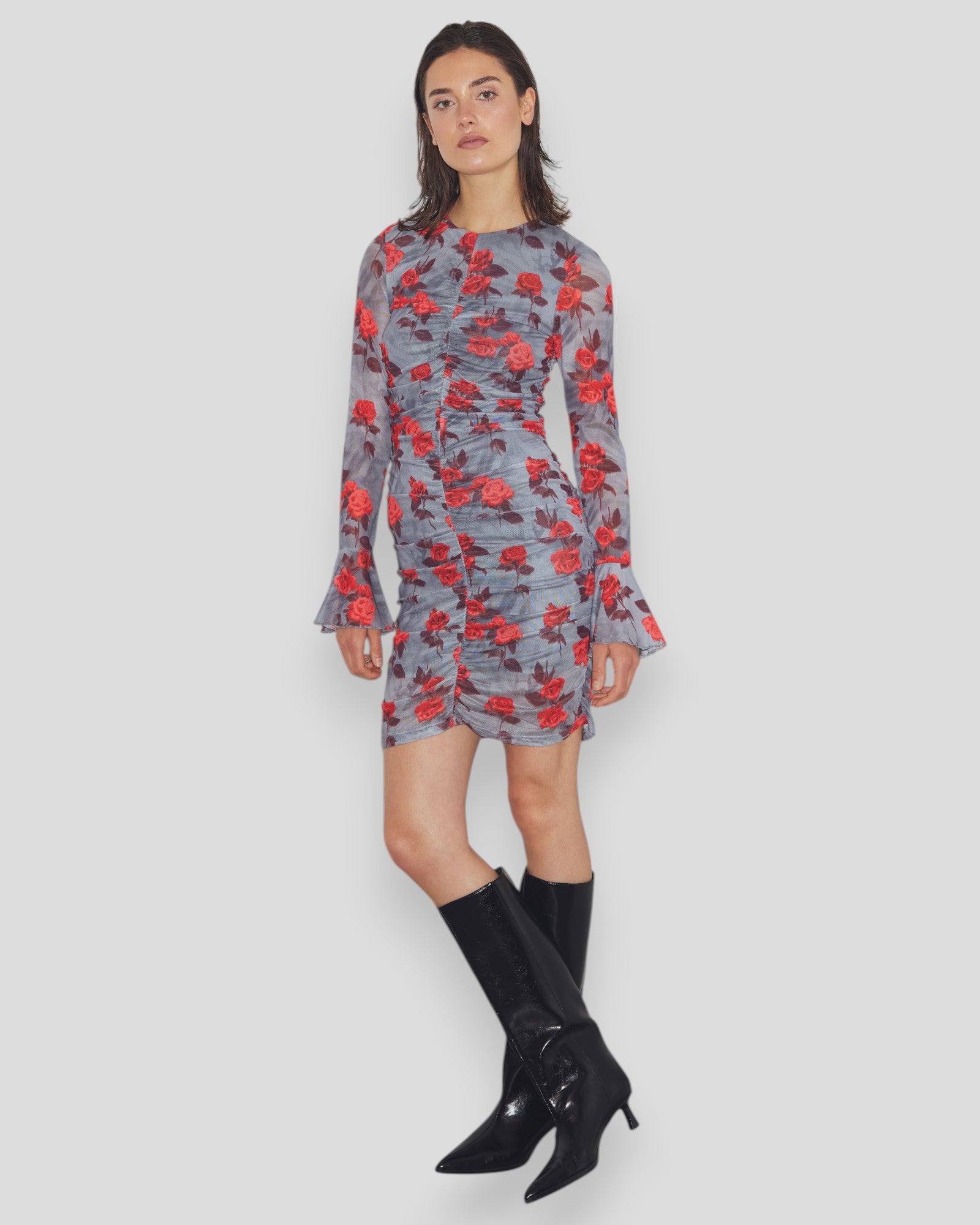 N-Lavetta Dress - Divinia Blue Print