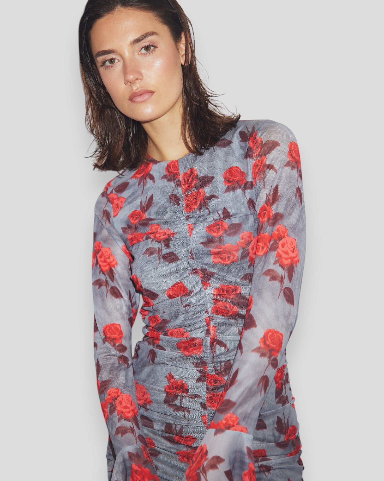 N-Lavetta Dress - Divinia Blue Print