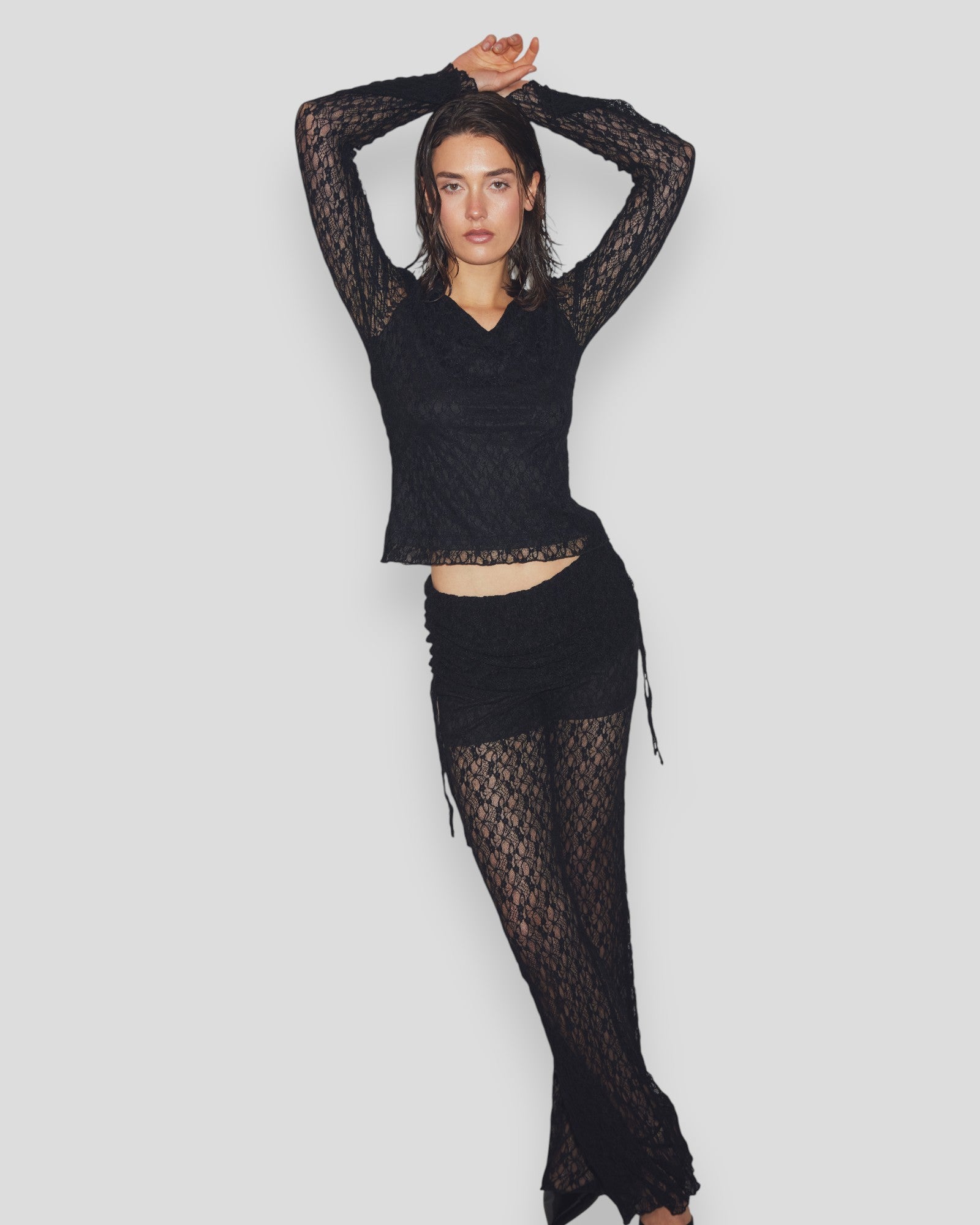 N-Lorena Pants - Black