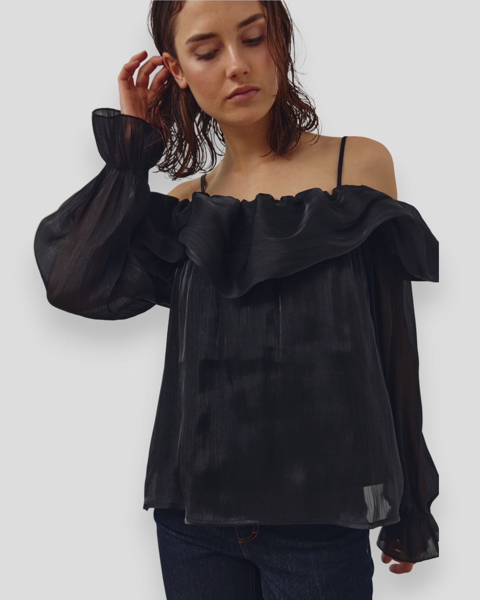 N-Miya Blouse - Black