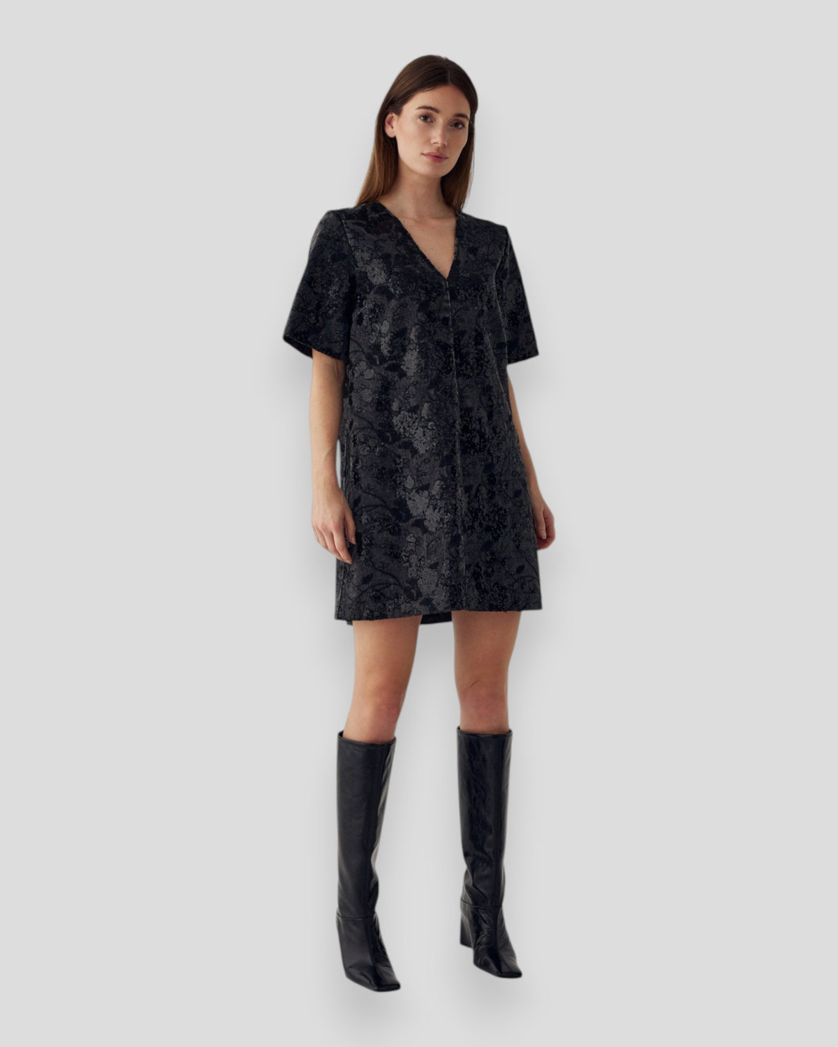 N-Krissie Dress - Grey Wash