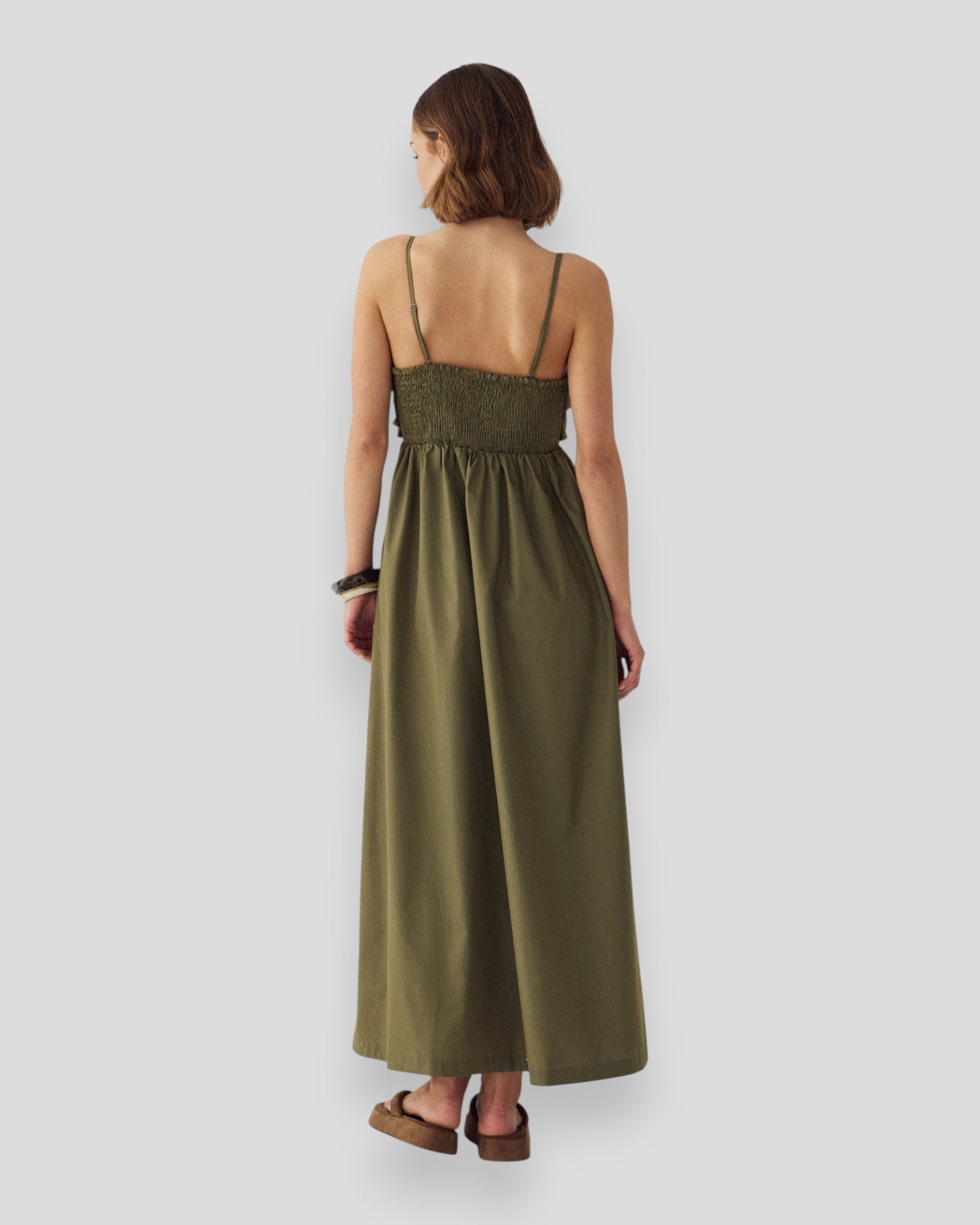 N-Malika Dress - Laurel Oak