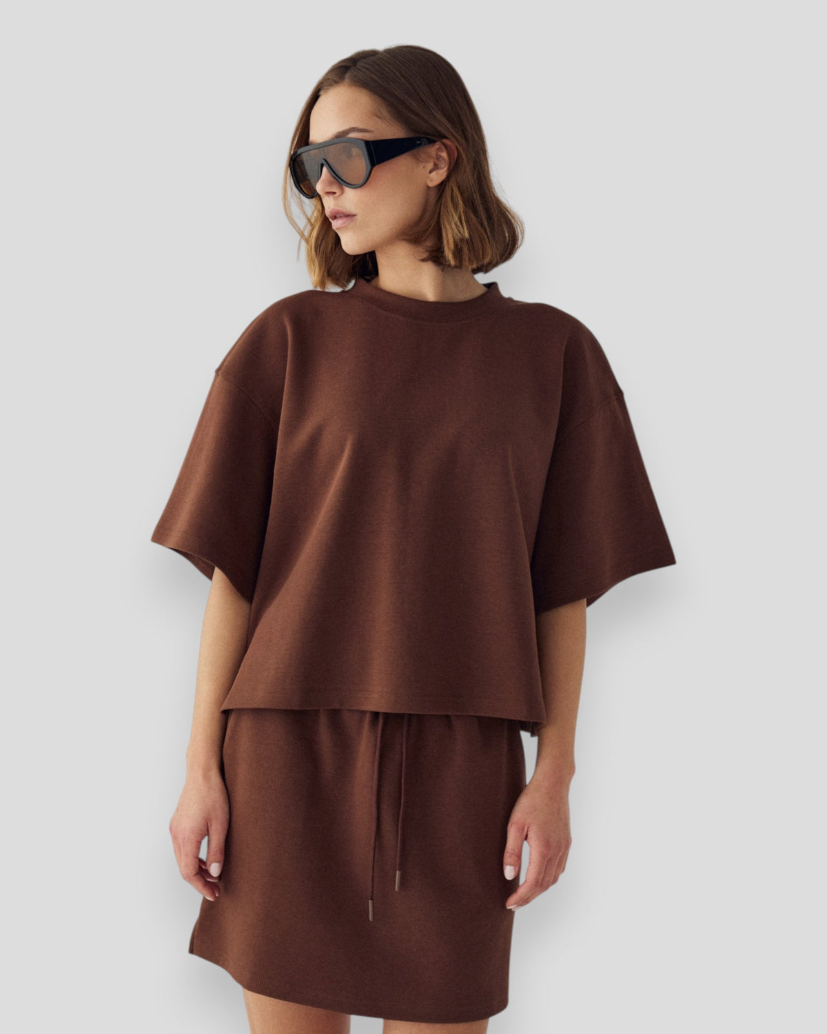 N-Maple T-shirt - Chocolate