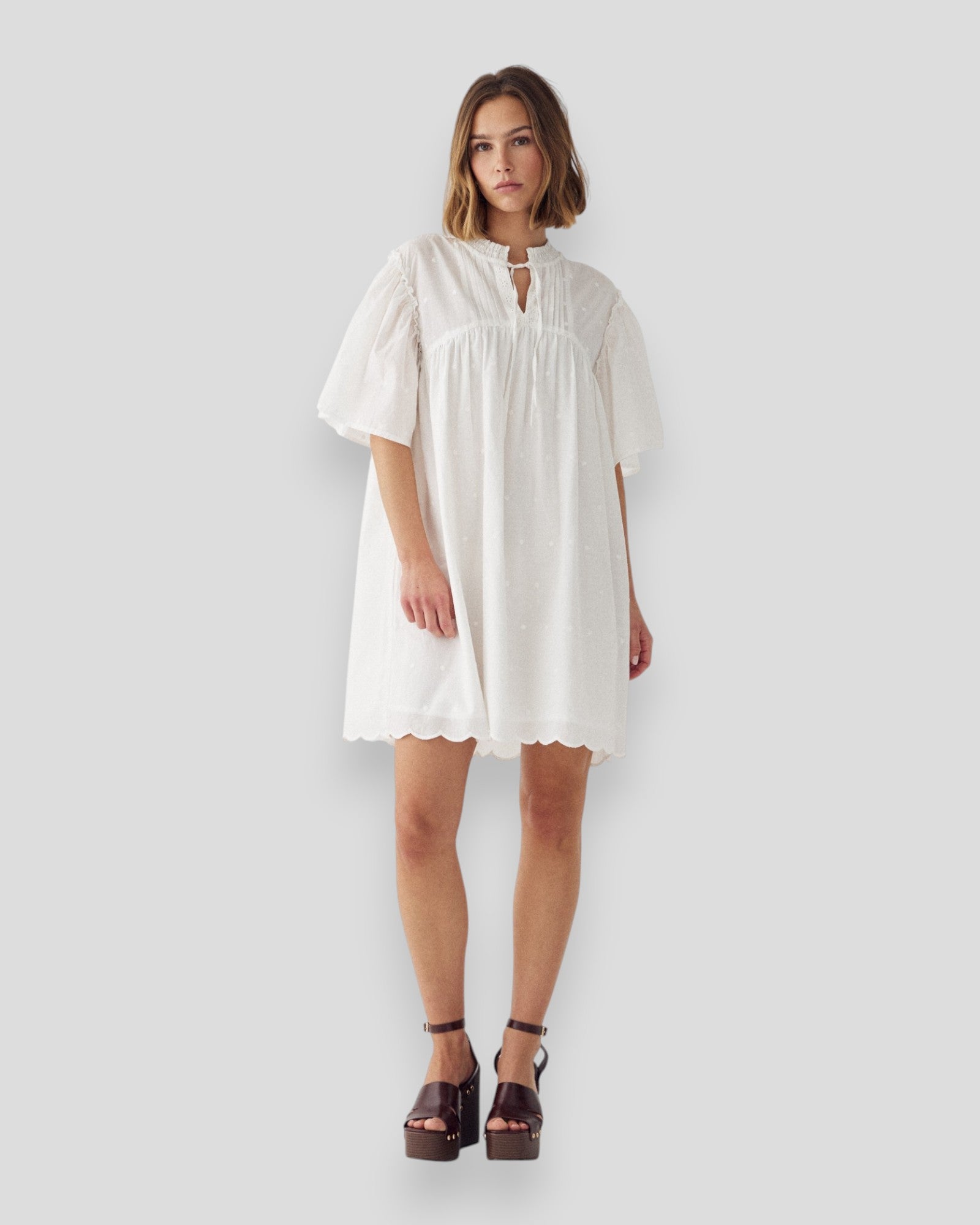 N-Mayla Dress - White