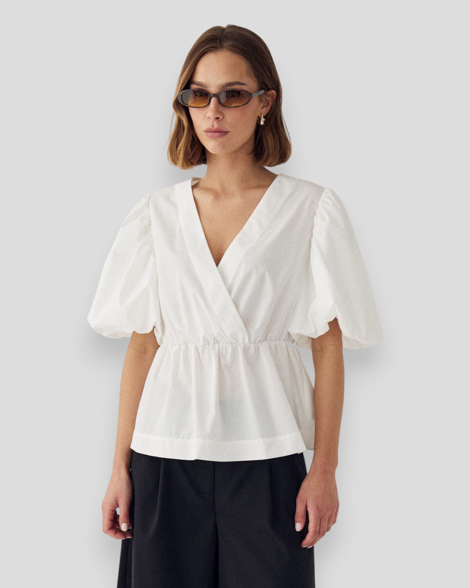 N-Magdalena Blouse - White