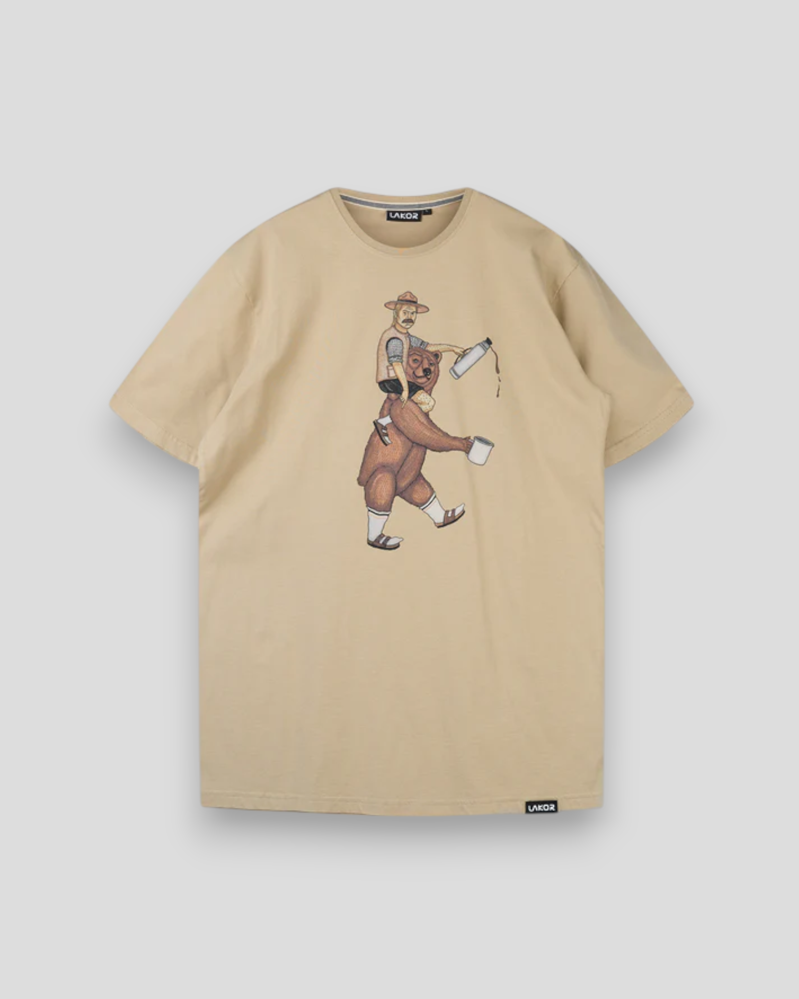 Nordic Über T-Shirt - White Pepper