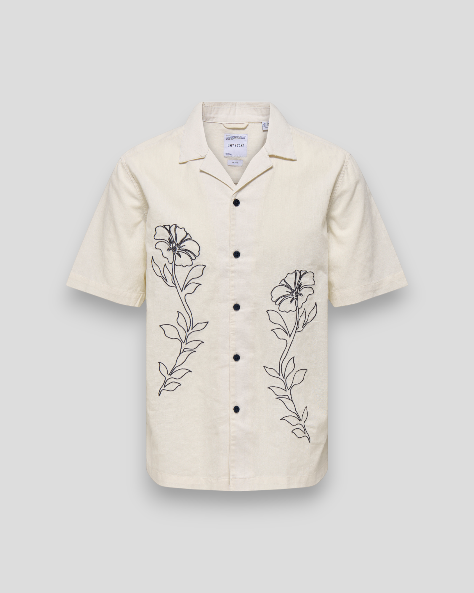 Gali RLX Resort SS EMB Shirt - Egret