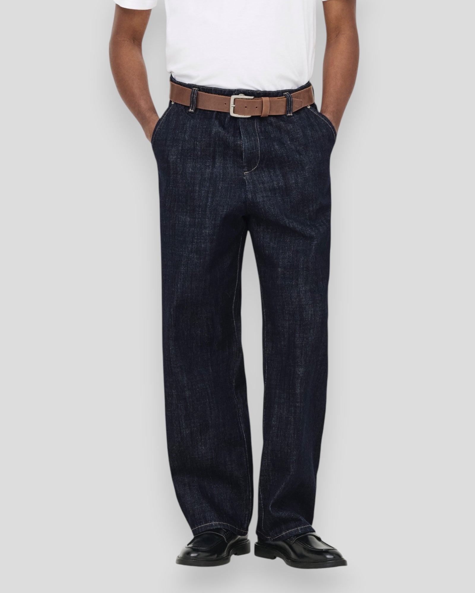 Dani Wide Crop DB 6434 Pim - Dark Blue Detail