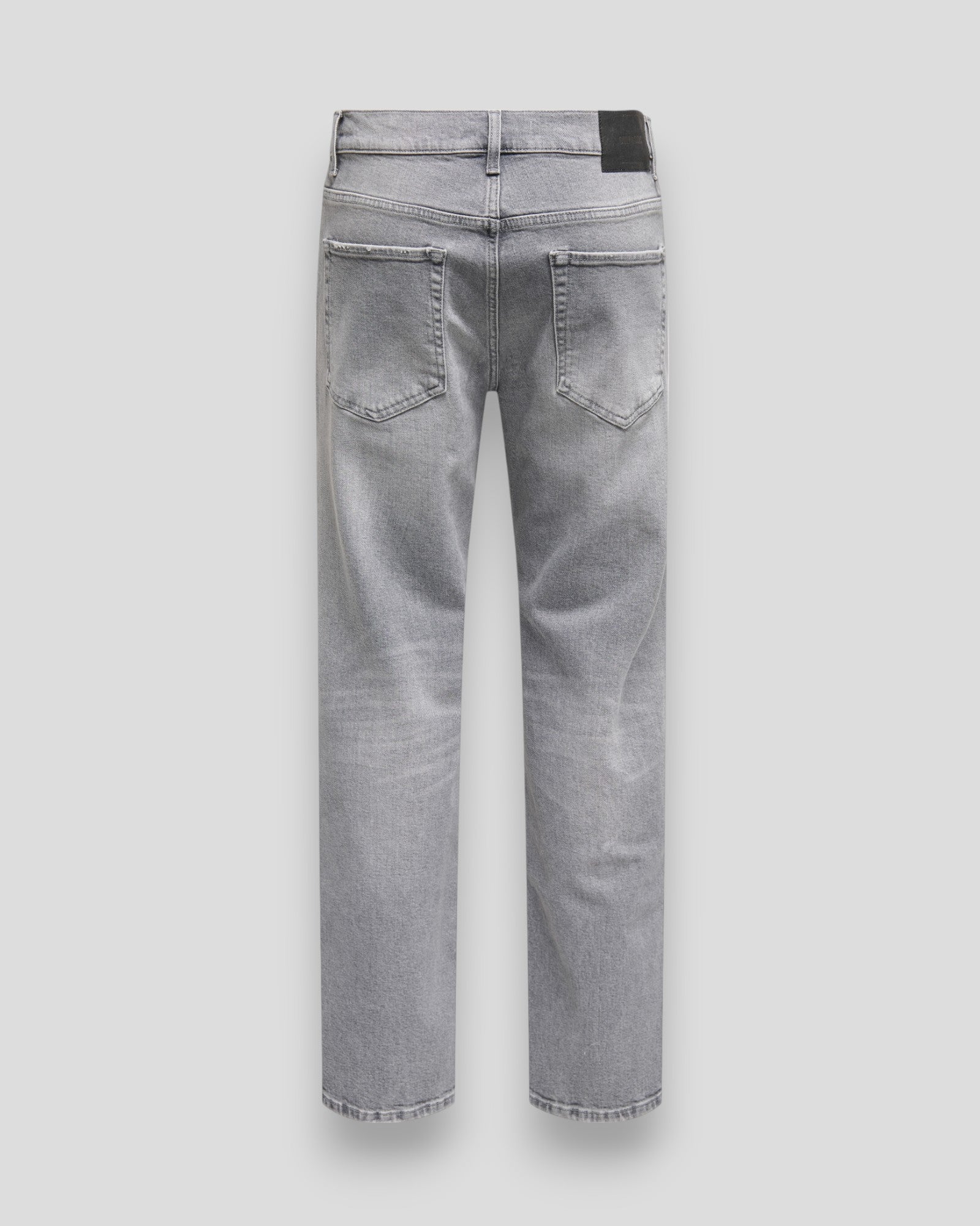 Edge Straight Performance MG 3823 Dot Jeans - Medium Grey Denim