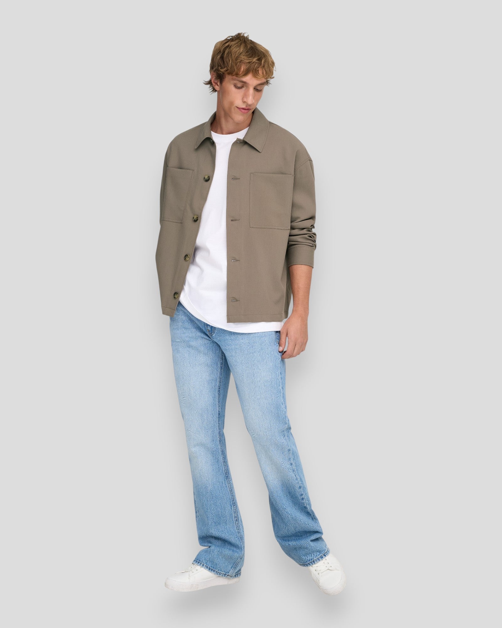 Will 0292 Loose Overshirt - Falcon