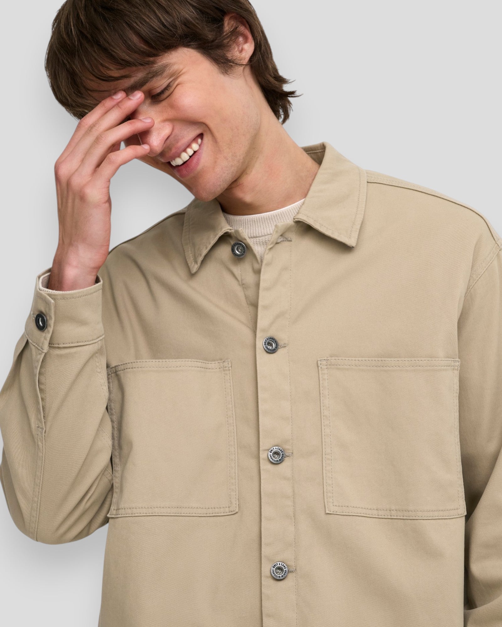 Toby RLX 6687 Overshirt - Chinchilla