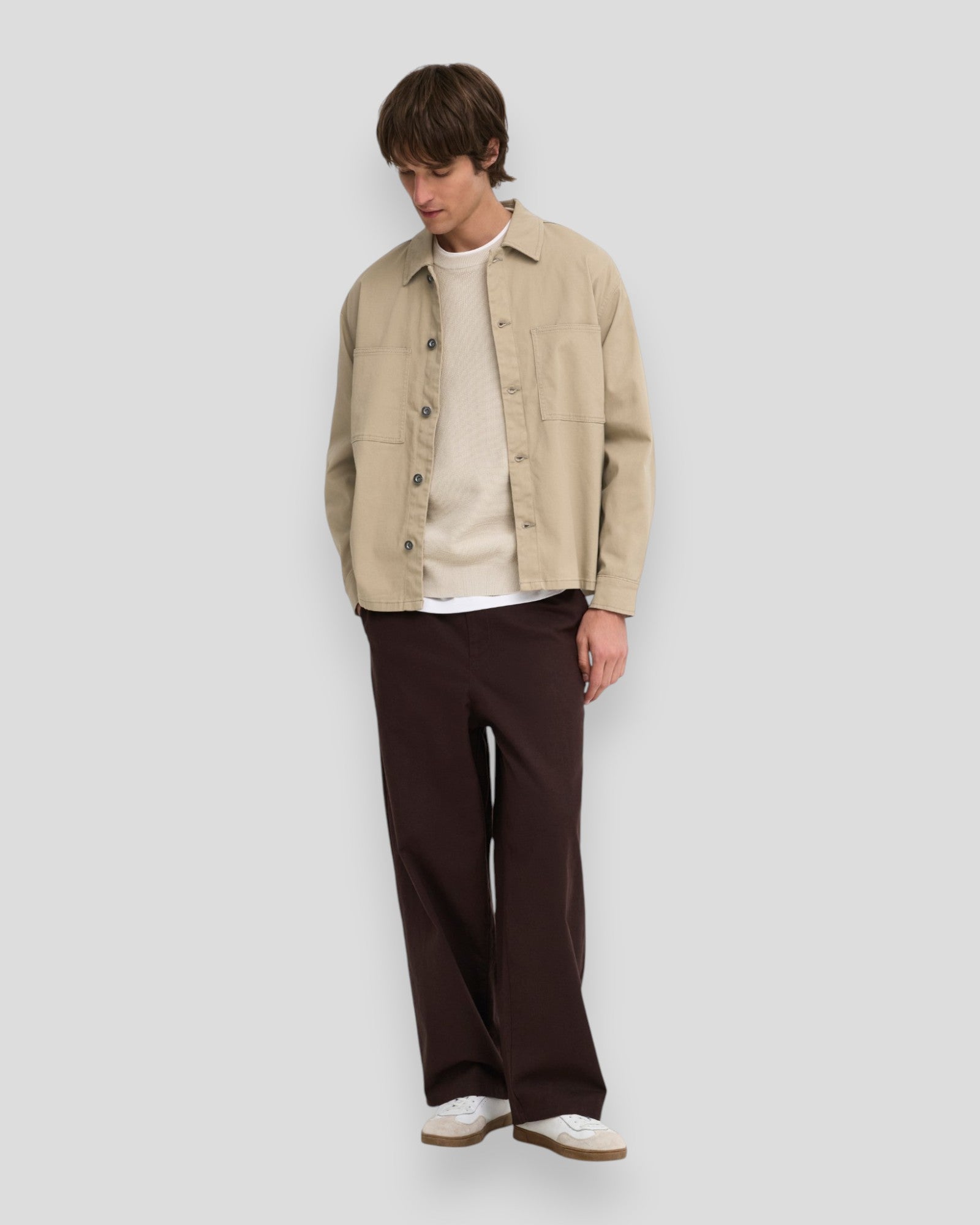 Toby RLX 6687 Overshirt - Chinchilla
