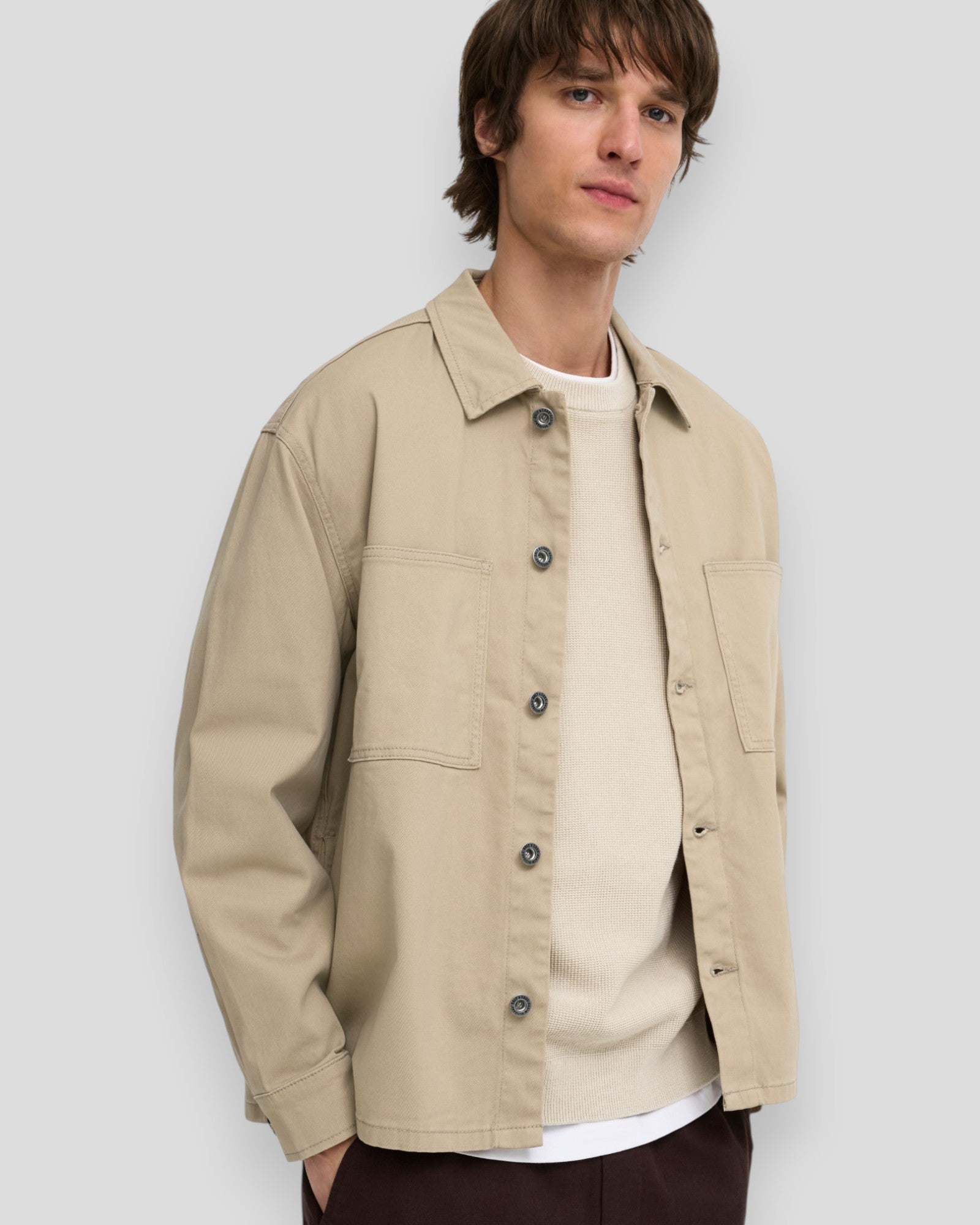 Toby RLX 6687 Overshirt - Chinchilla
